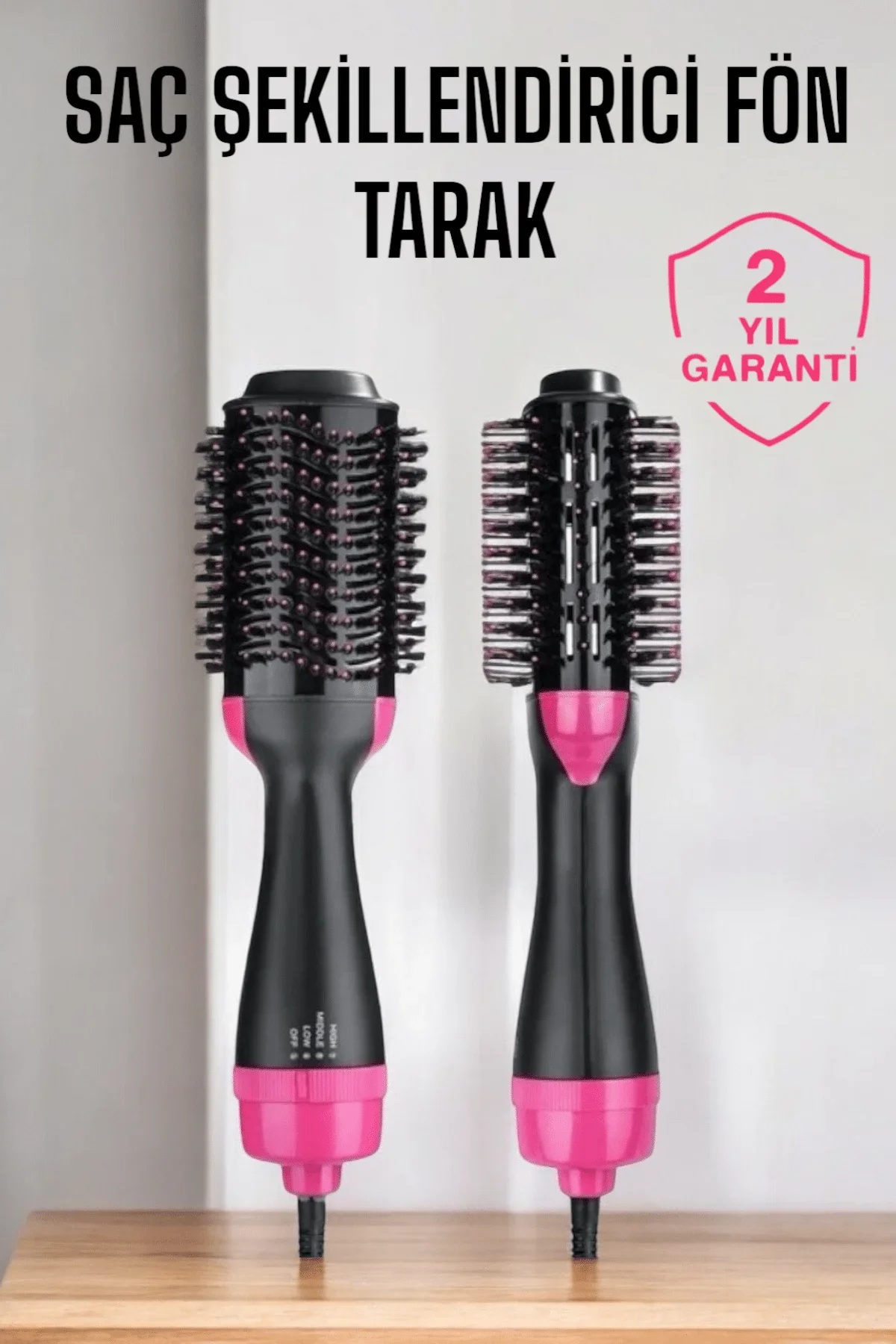 Fön Tarak Elektriklenmeyi Önleyen Ve Parlaklık Veren Saç Şekillendirici - Just Cheap Store Görsel 2