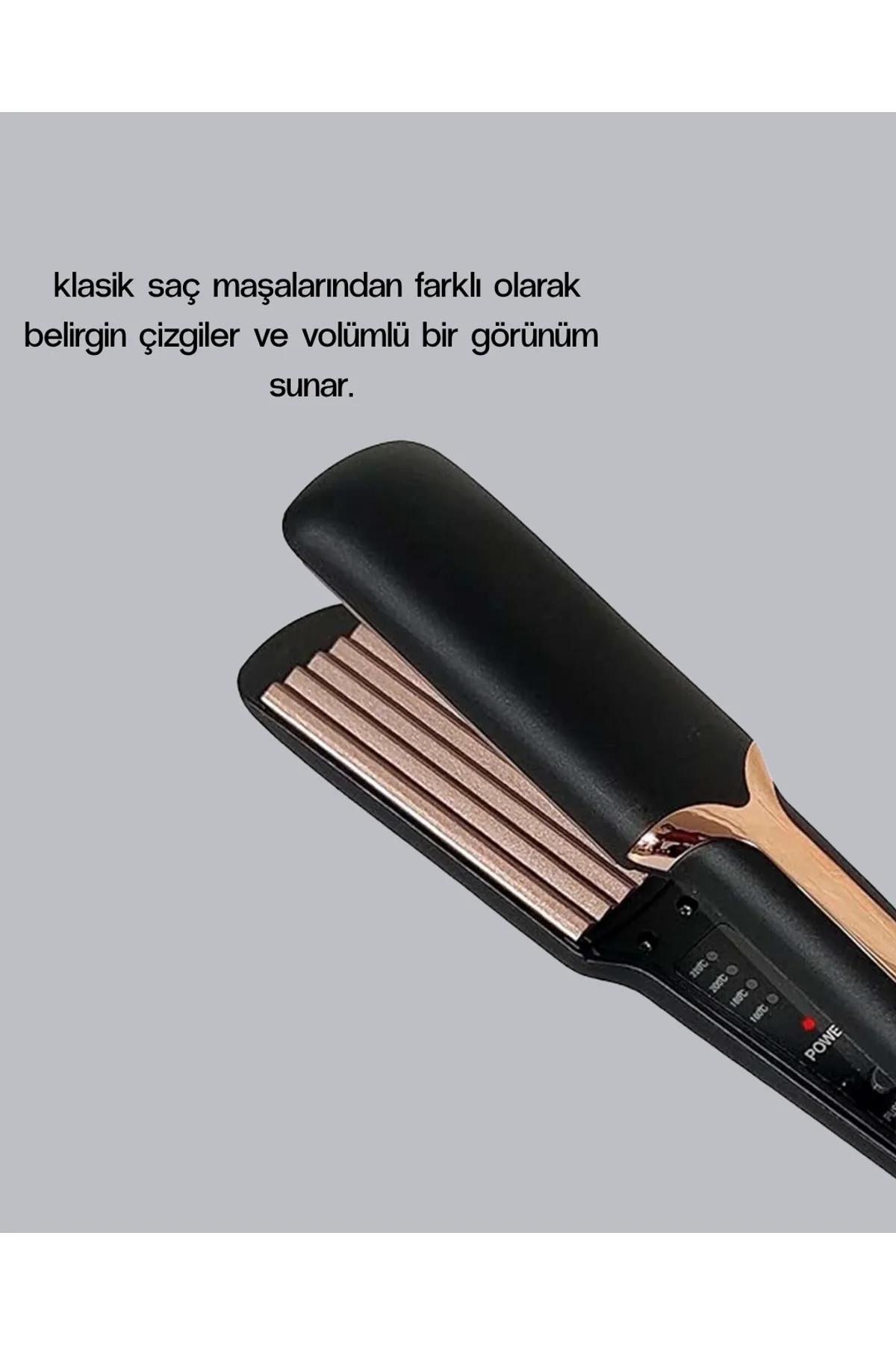Tost Model Saç Şekillendirici Hızlı Isınan Isı Ayarlı - Just Cheap Store Görsel 4