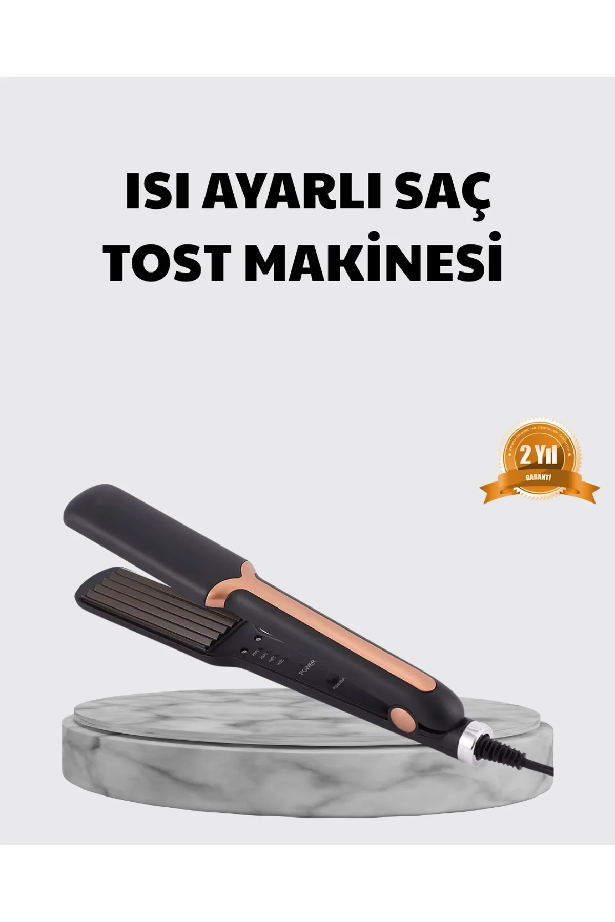 Tost Model Saç Şekillendirici Hızlı Isınan Isı Ayarlı