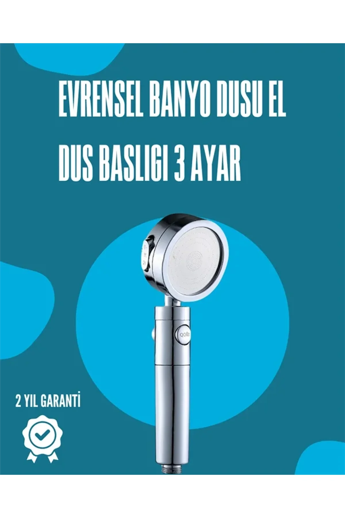 Su Tasarruflu Ve Kolay Kurulumlu El Duş Başlığı – Yüksek Performans - Just Cheap Store Görsel 2