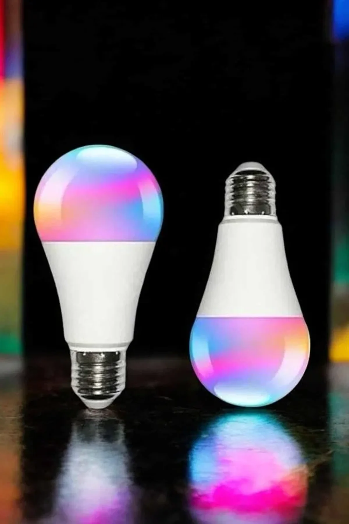 Renk Değiştirebilen Rgb Işıklı Led Ampul A+enerji 10 Watt Led Işık - Just Cheap Store Görsel 4