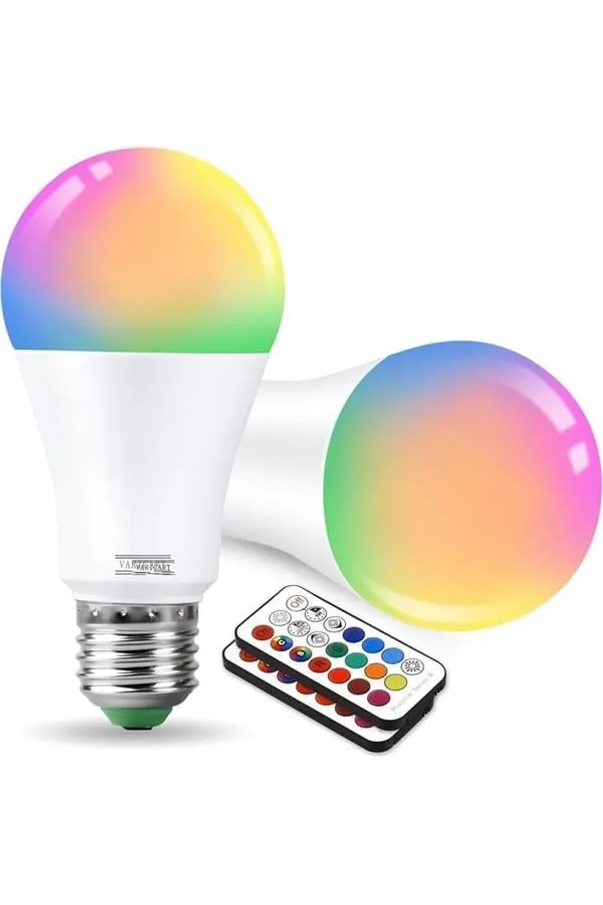 Led Ampul Enerji Dostu Rgb Işıklı 100w Led Işık - Just Cheap Store Görsel 5