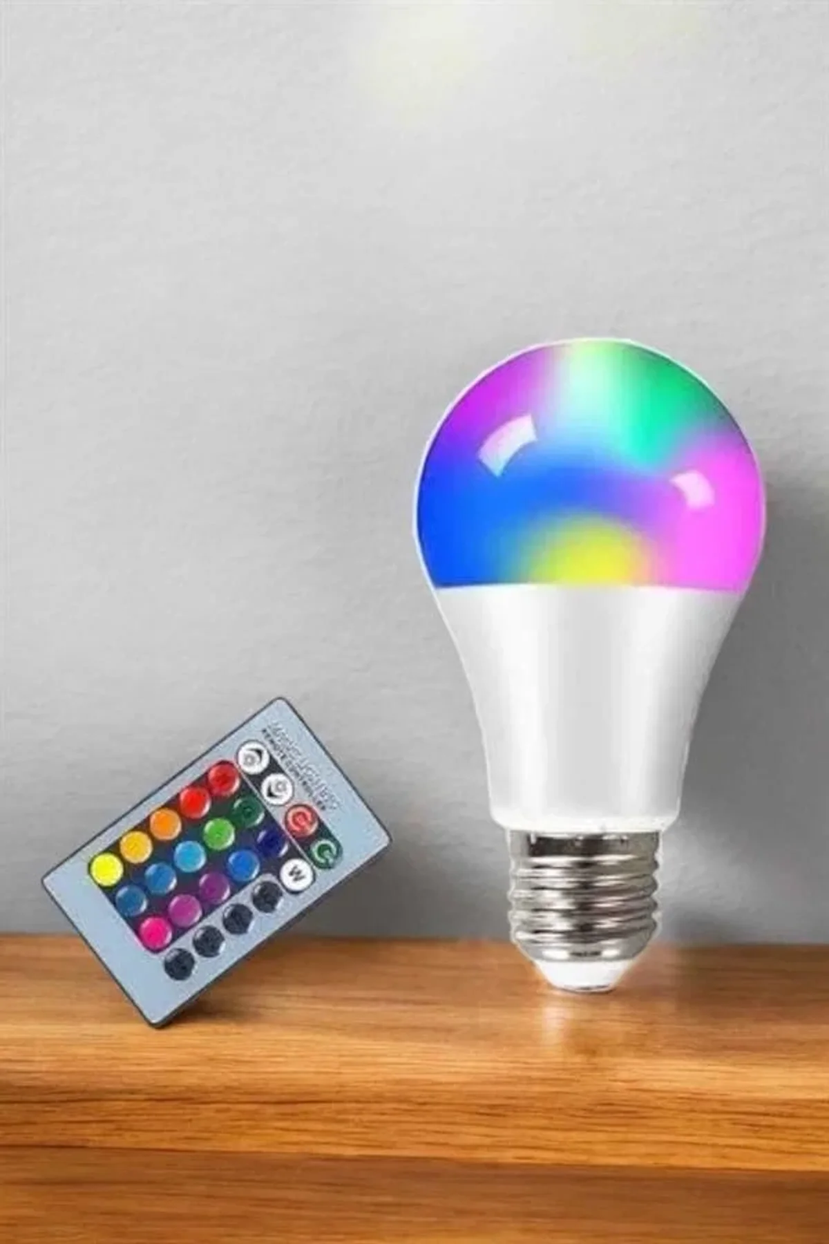 Led Ampul Enerji Dostu Rgb Işıklı 100w Led Işık - Just Cheap Store Görsel 4