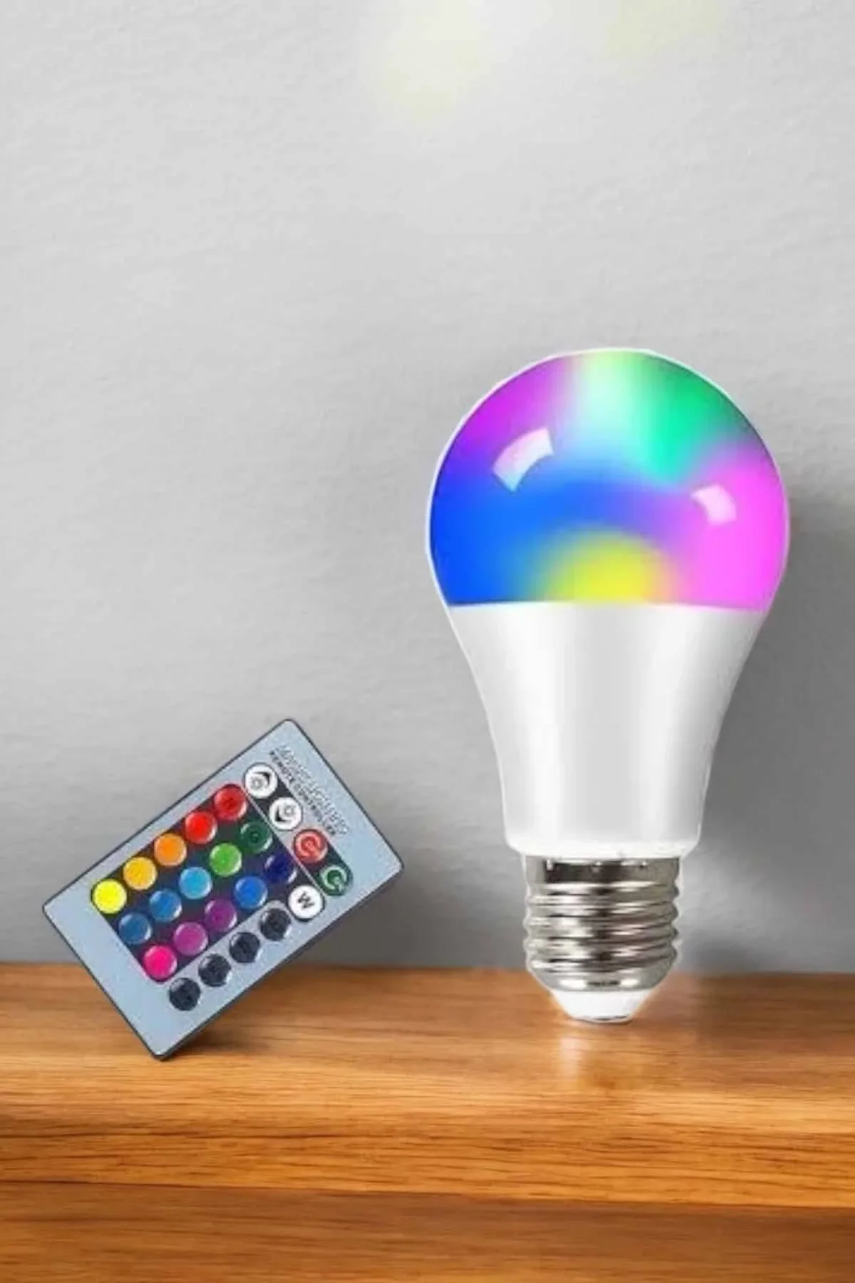 Led Ampul Enerji Dostu Rgb Işıklı 100w Led Işık - Just Cheap Store Görsel 5
