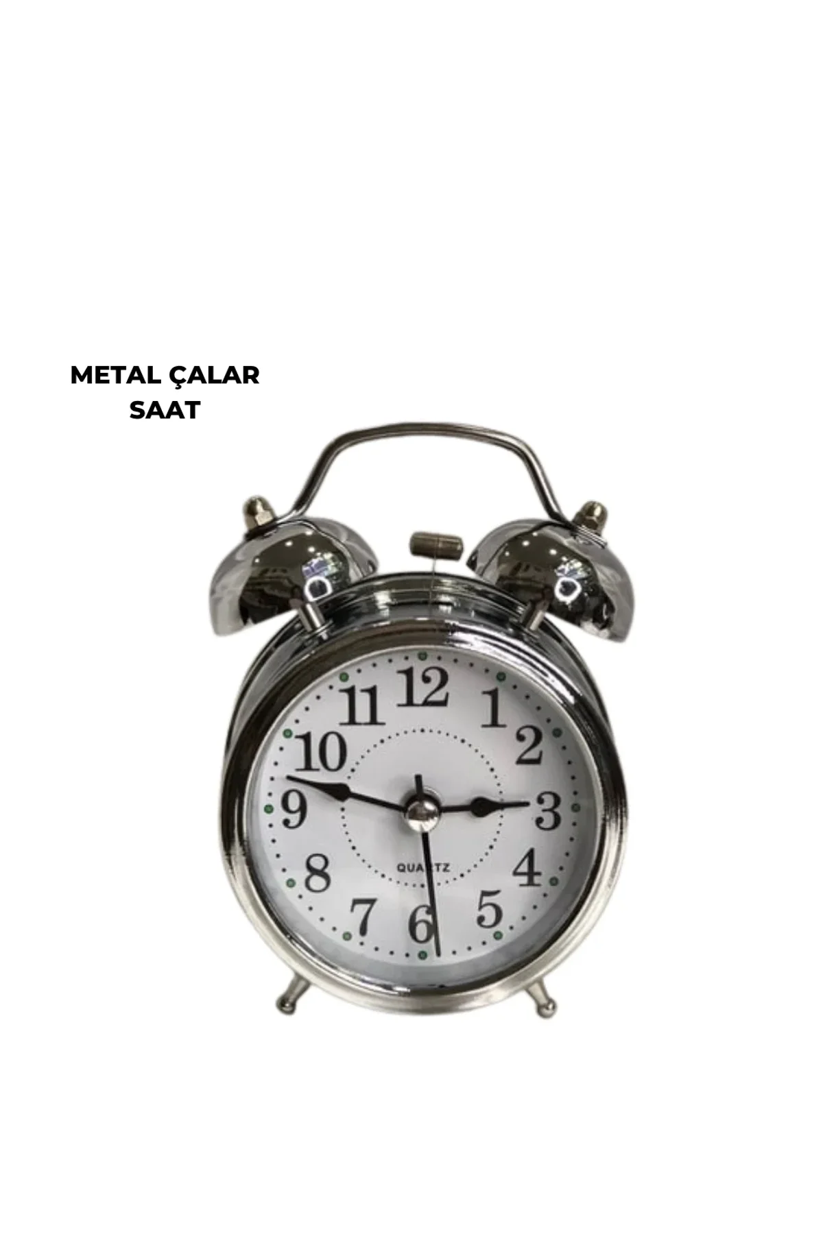 Dekoratif Gümüş Saat - Just Cheap Store Görsel 2