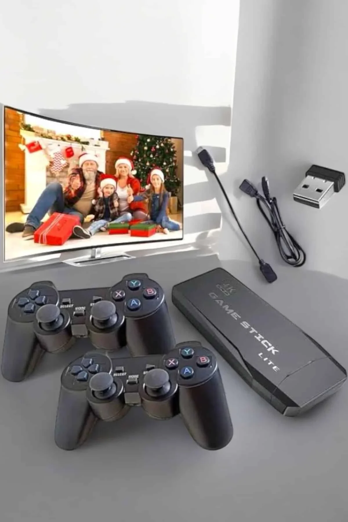 20.000 Oyunlu Premium Model Oyun Konsolu 8k Android Tv Hd Game Stick - Just Cheap Store Görsel 4