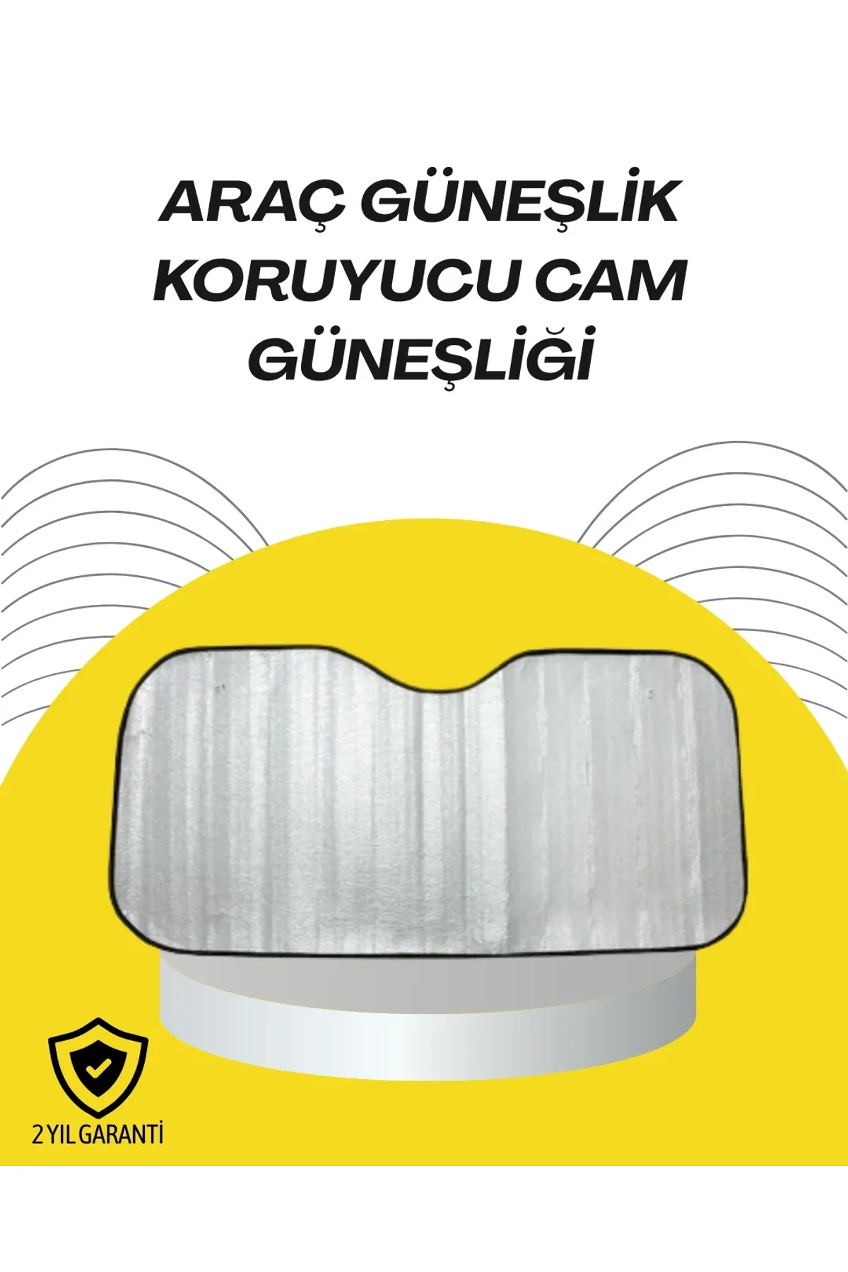 Katlanabilir Reflektörlü Oto Güneşliği – Yaz Sıcaklarına Karşı Yüksek Koruma - Just Cheap Store Görsel 2