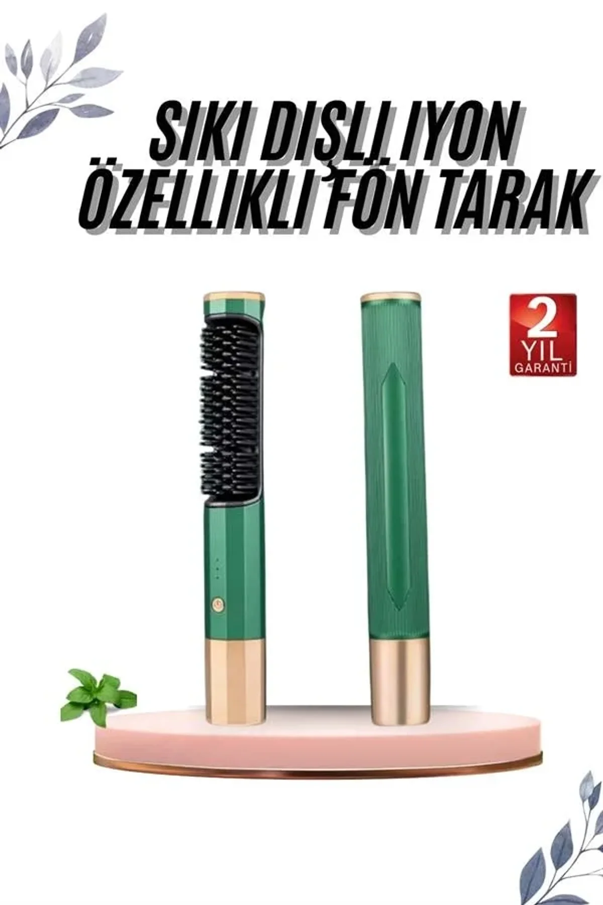 Üflemeli Saç Düzleştirici Fön Tarak Yüksek Isı Ayarlı İyon Özellikli - Just Cheap Store Görsel 3