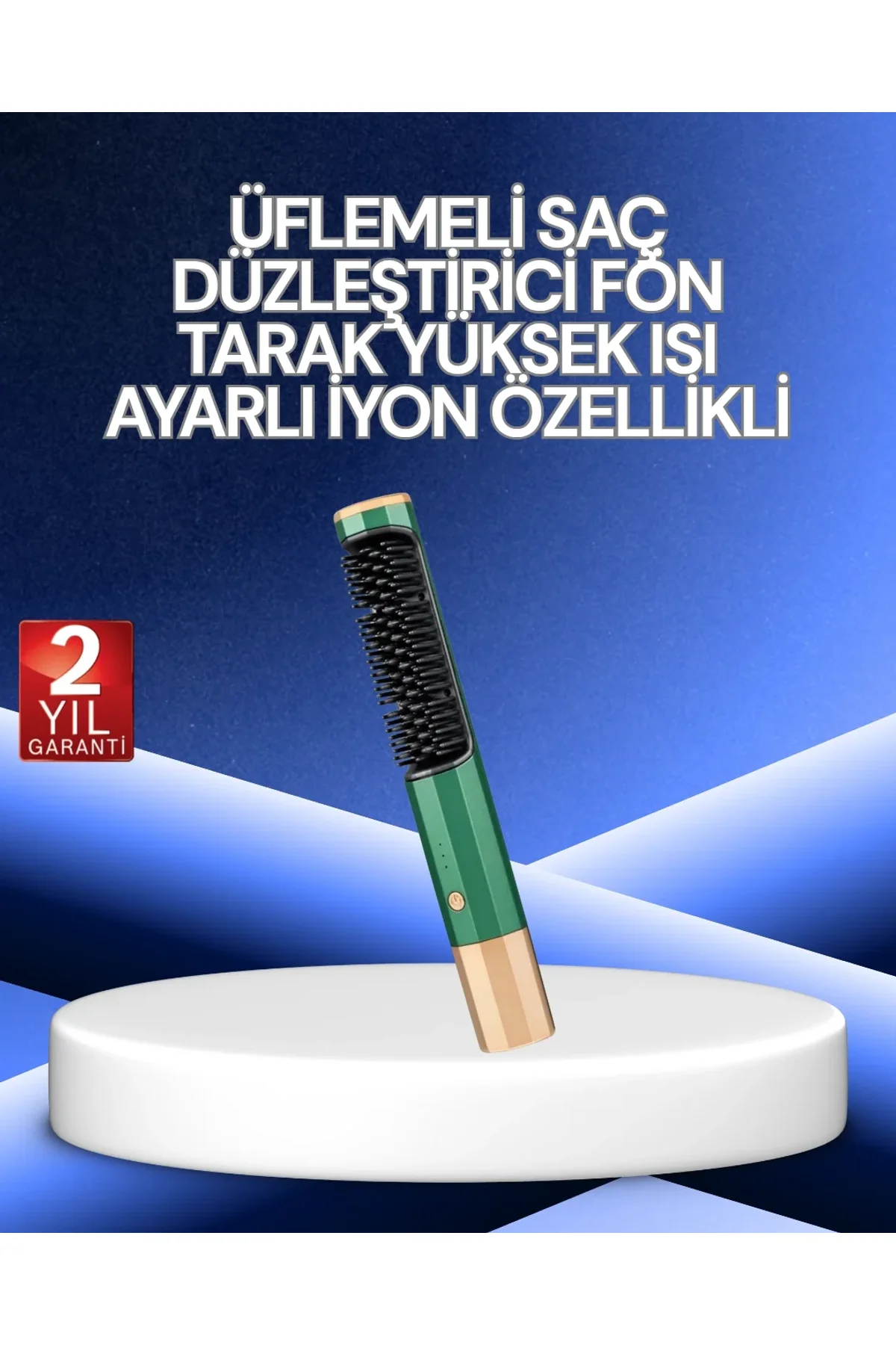 3’ü 1 Arada Saç Şekillendirme Seti – Kurutma, Düzleştirme, Tarama - Just Cheap Store Görsel 2