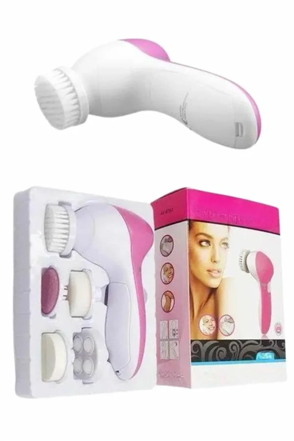 5 Başlıklı Titreşimli Cilt Temizleme Seti Canlandırıcı Ve Onarıcı - Just Cheap Store Görsel 3