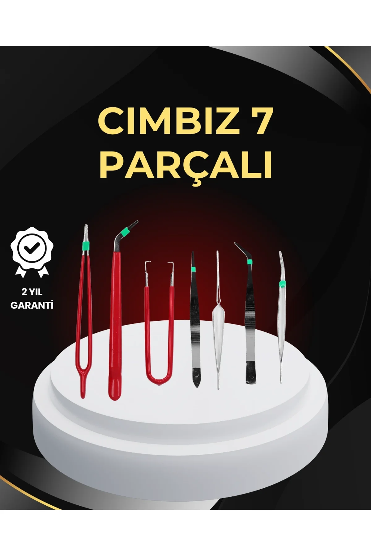 Model Yapımı Ve Anakart Tamiri İçin Hassas 7’li Cımbız Seti