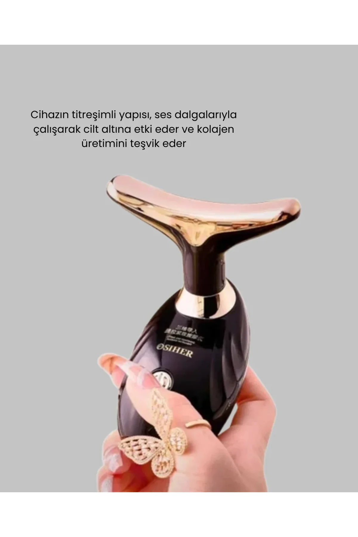Yüz Ve Boyun İçin Cilt Sıkılaştırma Ve Kolajen Artırıcı Bakım Cihazı - Just Cheap Store Görsel 5