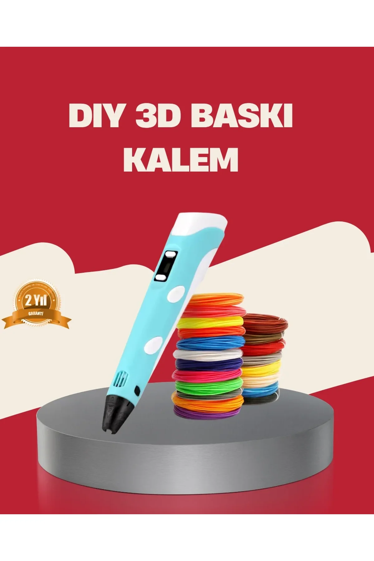 Çocuklar İçin Güvenli 3d Yazıcı Kalem - Just Cheap Store Görsel 2