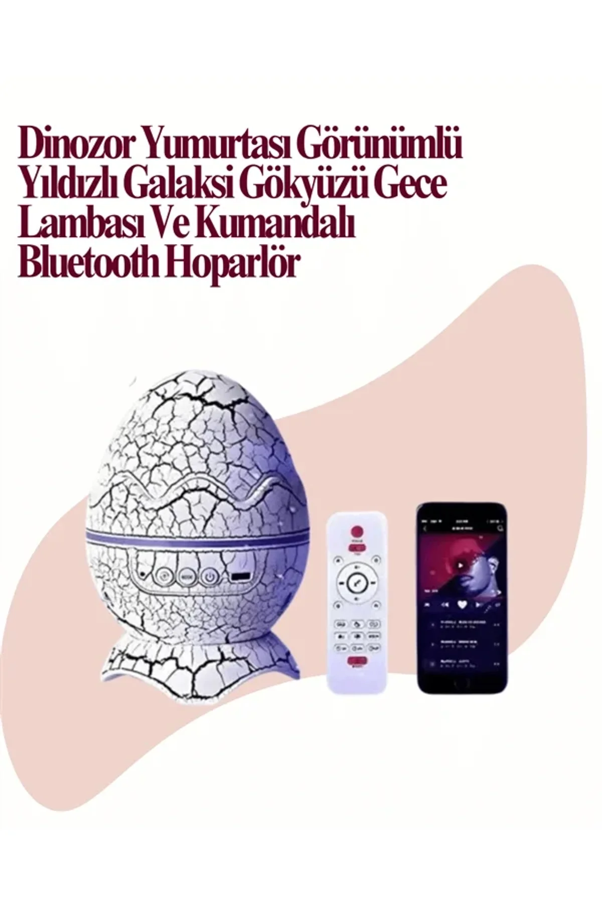 Uzaktan Kumandalı, Usb Girişli, Döner Projektör Lamba - Just Cheap Store Görsel 3