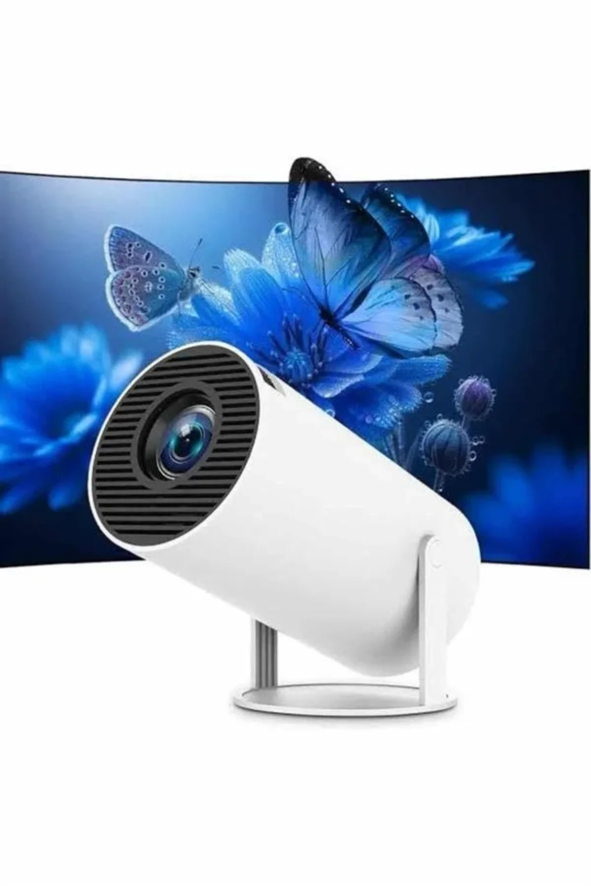 Ayaklı Projeksiyon Taşınabilir Mini Projektör Sinema Projektörü Android - Just Cheap Store Görsel 3