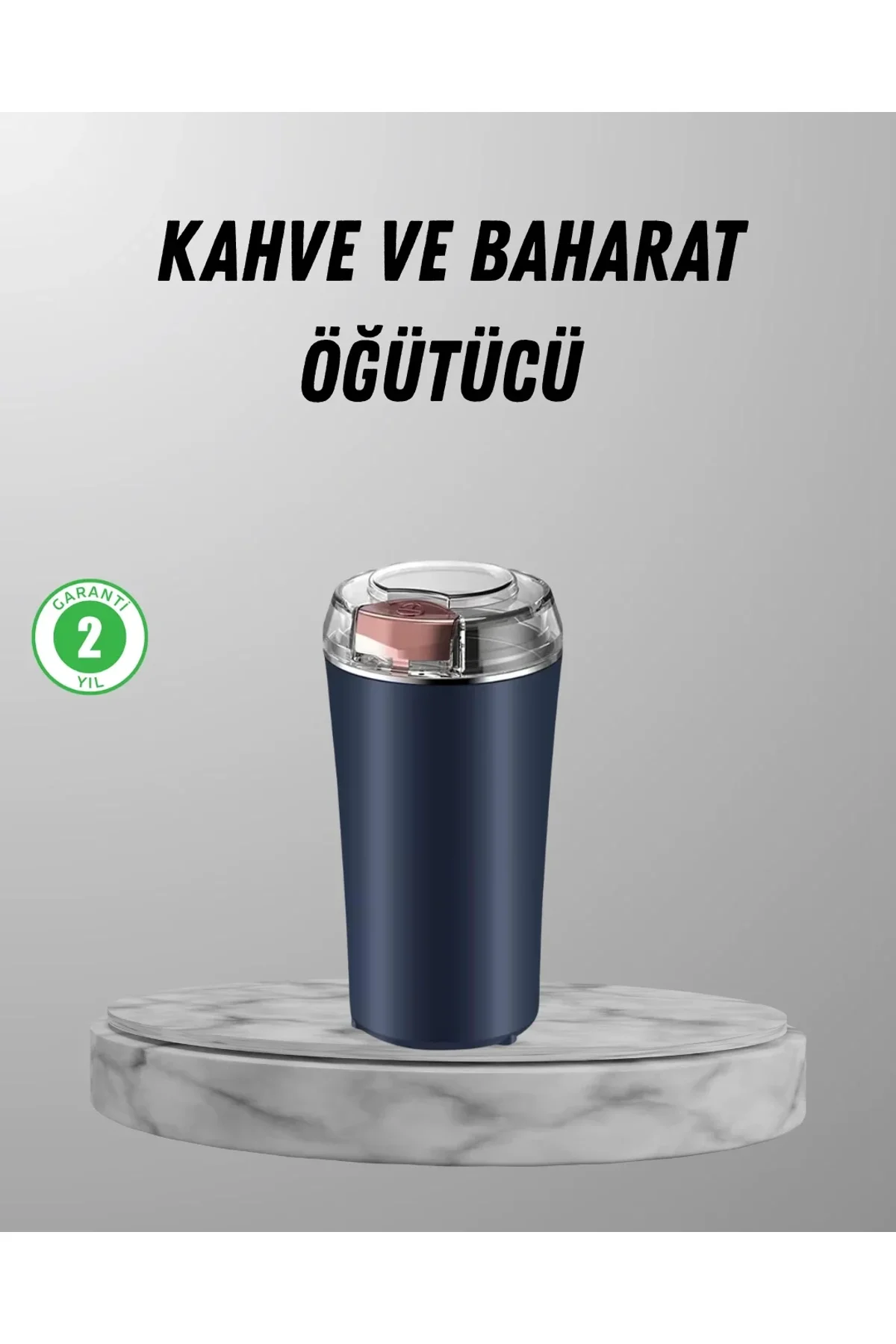 Elektrikli Kahve Ve Baharat Öğütücü – Güçlü Motor, Paslanmaz Çelik Gövde, Kolay Temizlik - Just Cheap Store Görsel 2