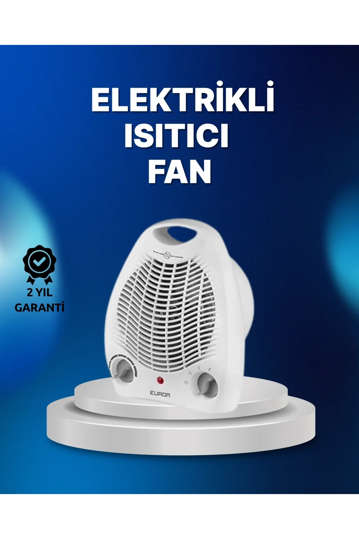 Mini Elektrikli Isıtıcı – 2000w Güç, Fanlı Isıtma, 3 Isı Modu - Just Cheap Store Görsel 2