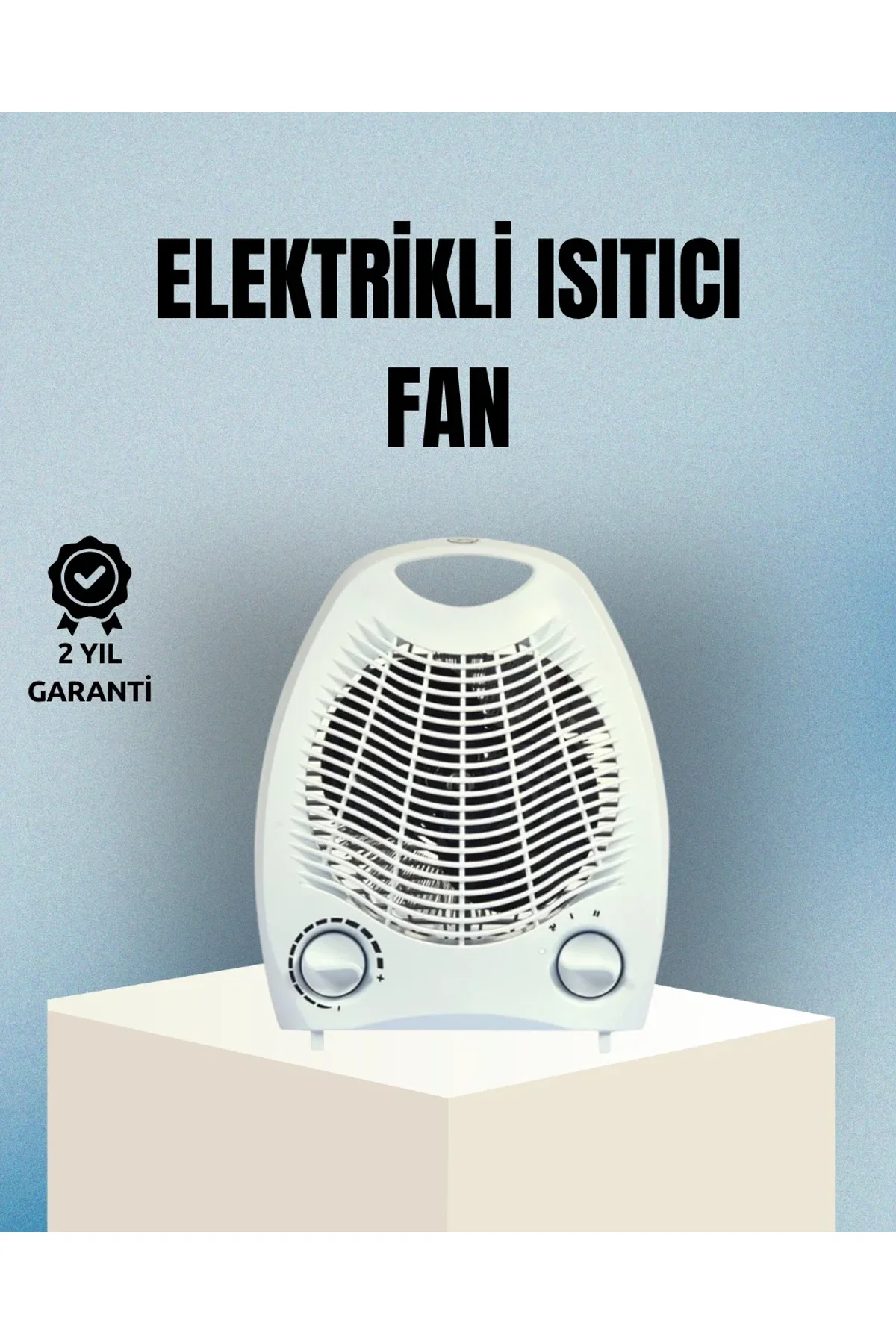 Fanlı Elektrikli Isıtıcı – 3 Kademeli Isı Ayarı Ve Güvenli Kullanım - Just Cheap Store Görsel 2