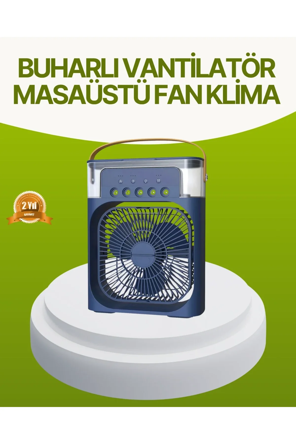 Turbo Fan Teknolojili Sessiz Ve Güçlü Soğutma Fanı - Just Cheap Store Görsel 2