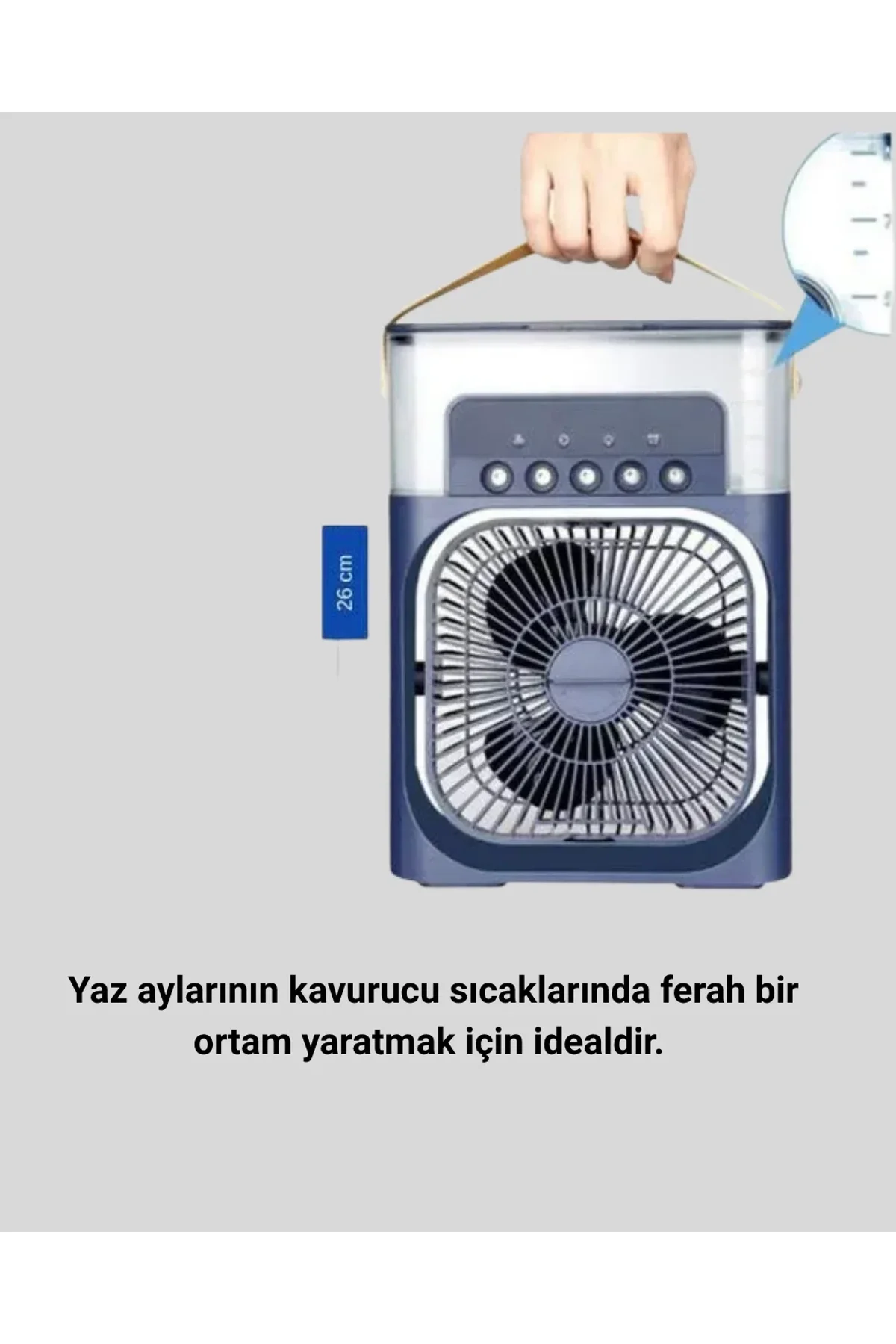 Turbo Teknolojili Ayarlanabilir Sessiz Masa Ve Ofis Fanı - Just Cheap Store Görsel 4