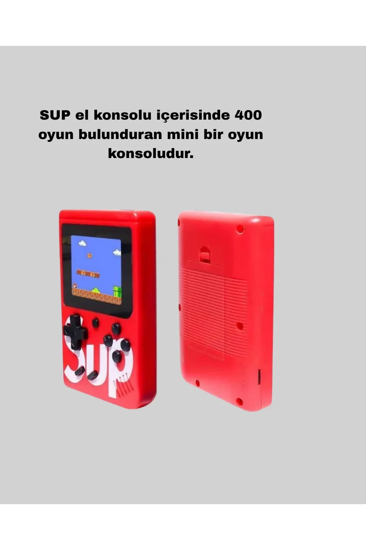 Sup Game Box El Konsolu – 500 Oyunlu, Tv Bağlantılı, 5 Saat Oyun Süresi - Just Cheap Store Görsel 3
