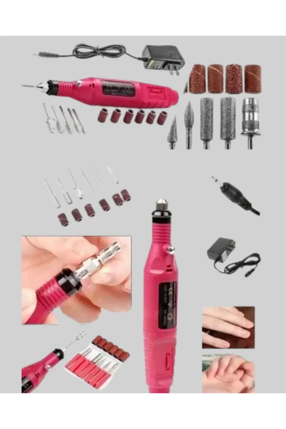 Ev Tipi Profesyonel Tırnak Törpüleme Aleti - Just Cheap Store Görsel 4
