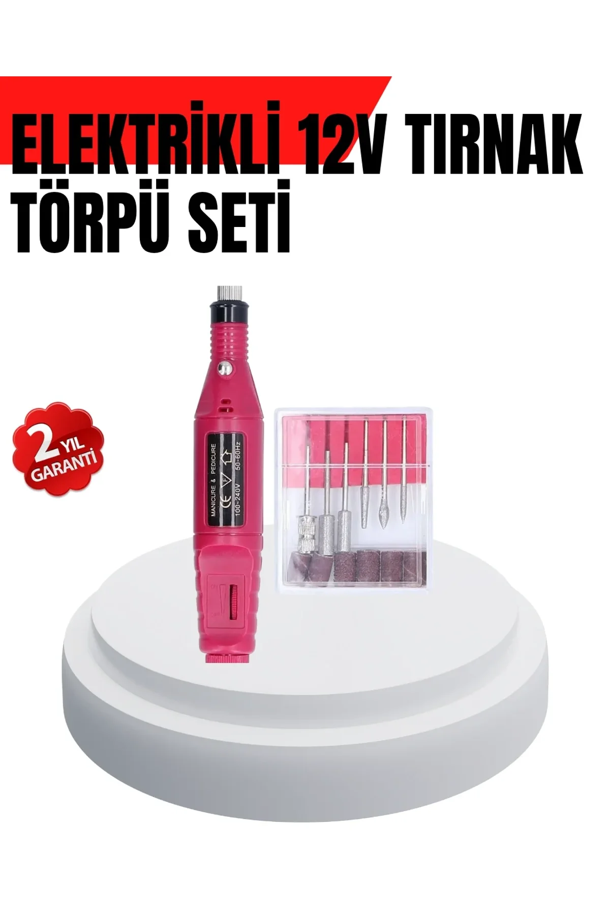 Kalem Tipi Sessiz Manikür Pedikür Cihazı - Just Cheap Store Görsel 2