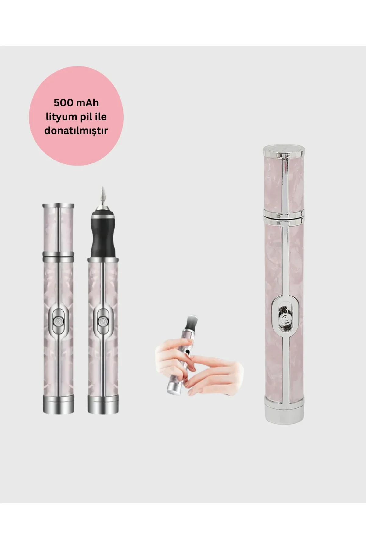 Ergonomik Saplı 20.000 Rpm Hız Kontrollü Manikür Pedikür Makinesi - Just Cheap Store Görsel 3