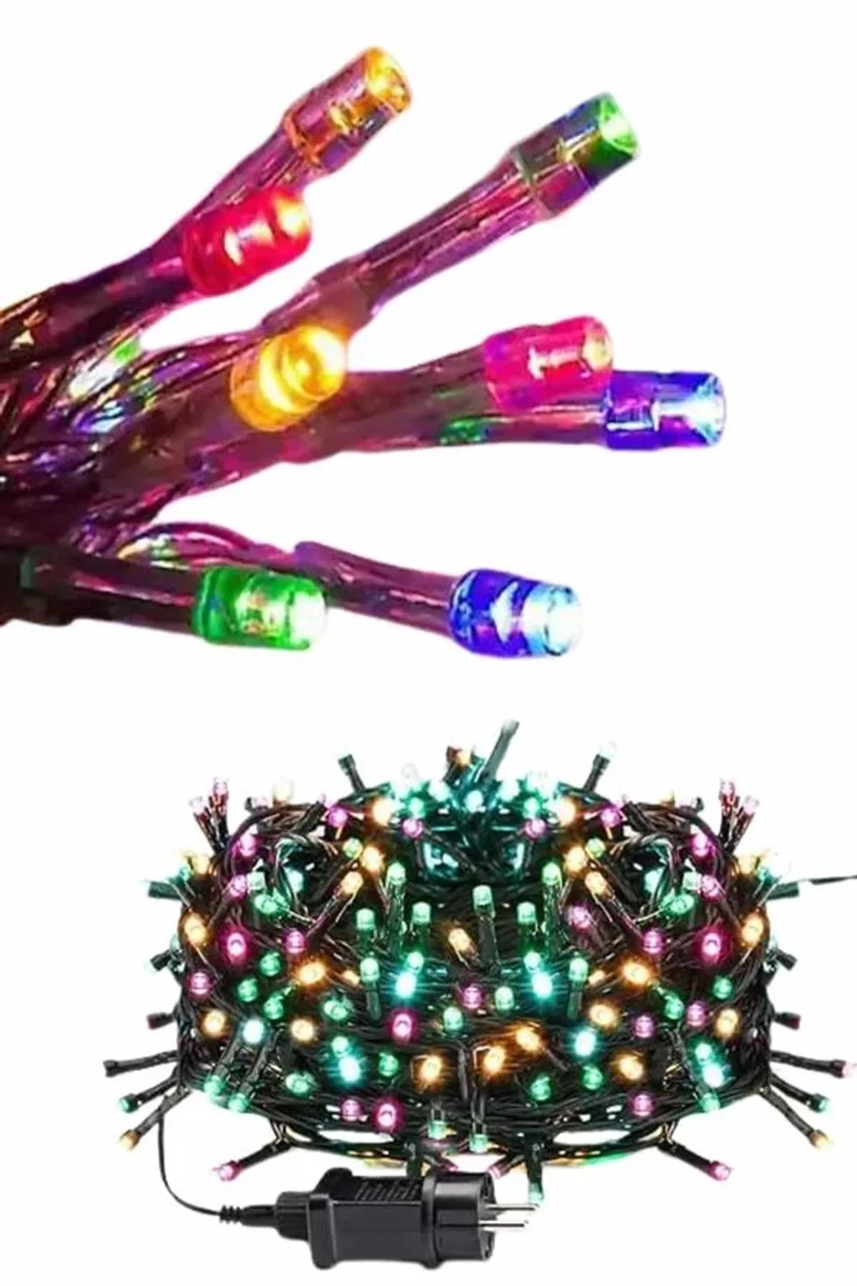 Ledli Fişli Led Dekor Lambası 5m Rgb Yılbaşı Ağacı Işığı - Just Cheap Store Görsel 5