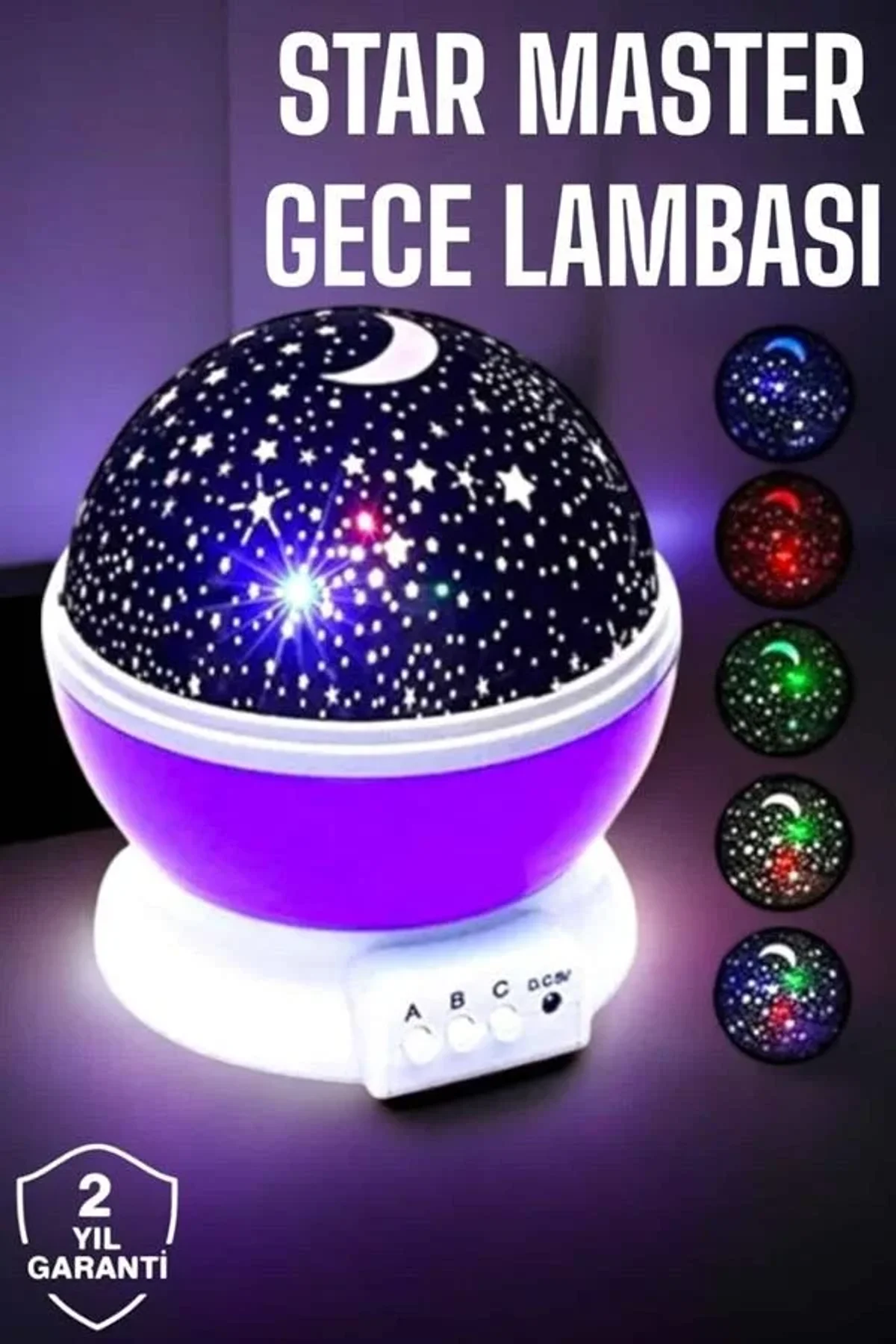 Çocuklara Özel Yıldızlı Gece Lambası - Just Cheap Store Görsel 3