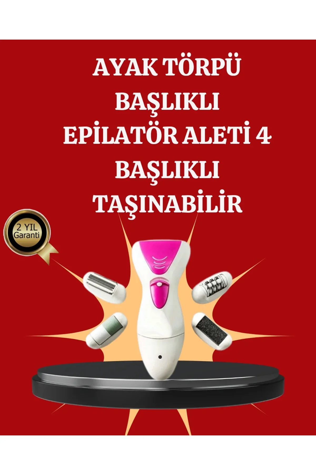 Çok Amaçlı Kadın Bakım Seti Epilasyon Ve Törpü - Just Cheap Store Görsel 2