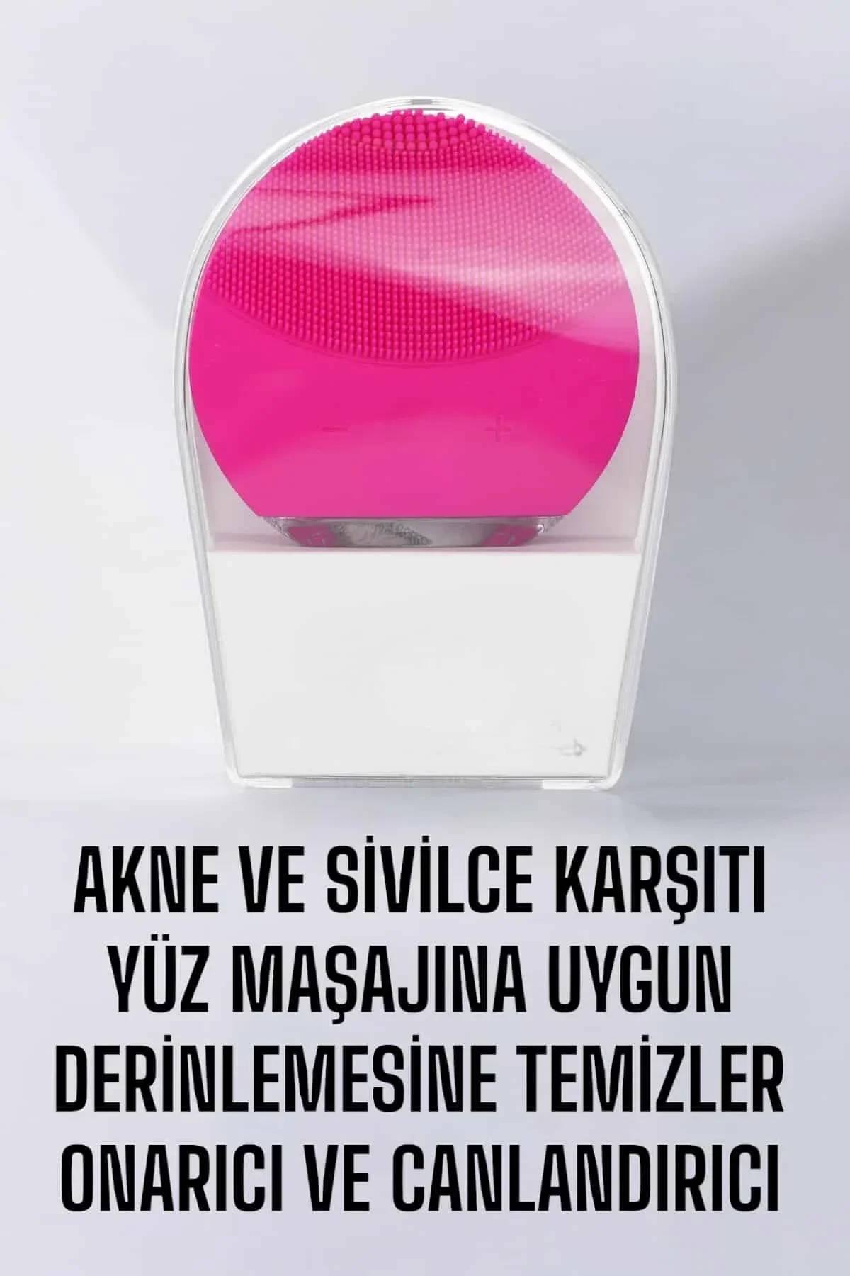 Profesyonel Yüz Temizleme Masaj Aleti Su Geçirmez, Kablosuz Şarj Özellikli Kolay Temizlenebilir - Just Cheap Store Görsel 3