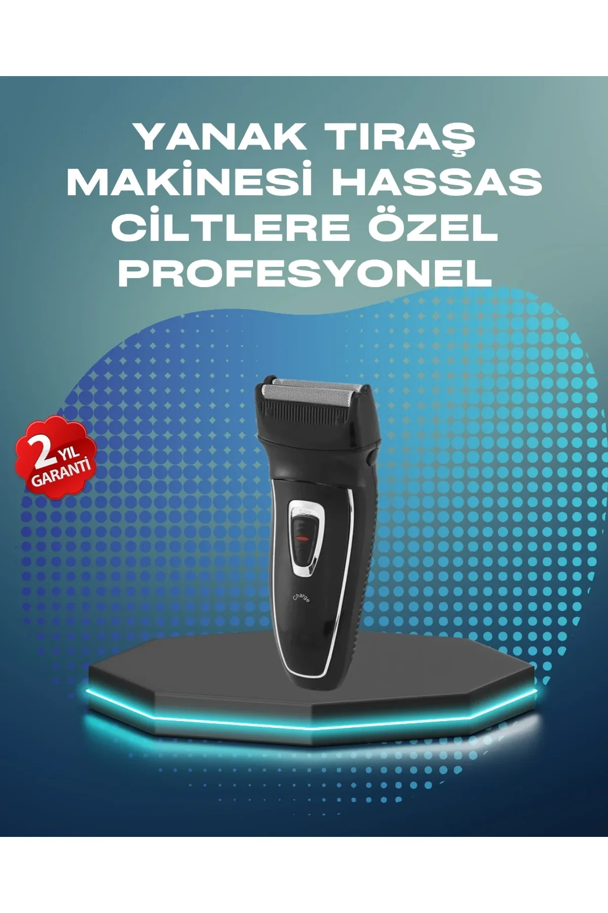 Kablosuz Kuru Tıraş Makinesi Folyo Başlıklı - Just Cheap Store Görsel 2