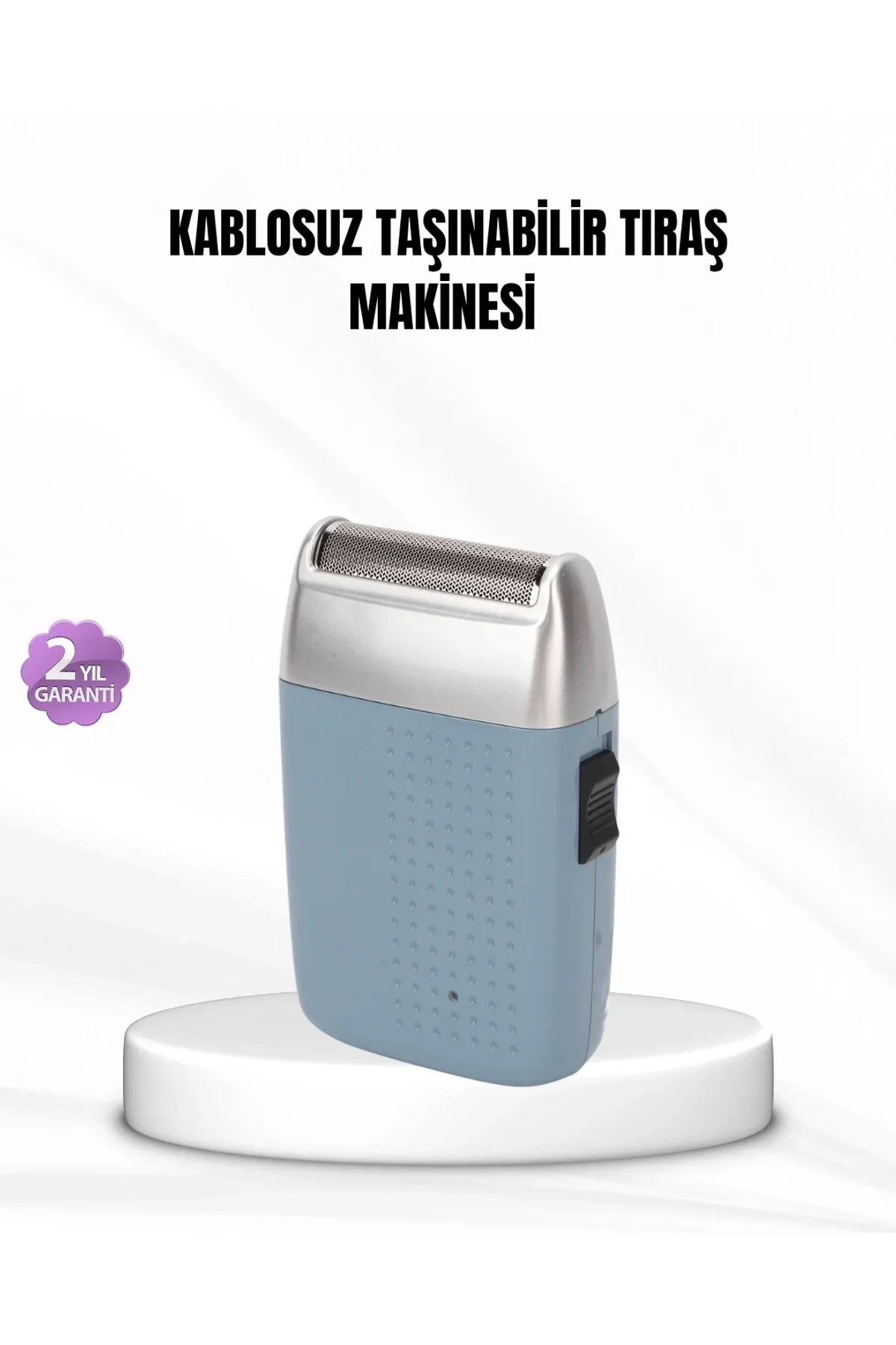 Taşınabilir Şarjlı Tıraş Makinesi – Kuru Kullanım, Özel Sakal Başlıkları - Just Cheap Store Görsel 2