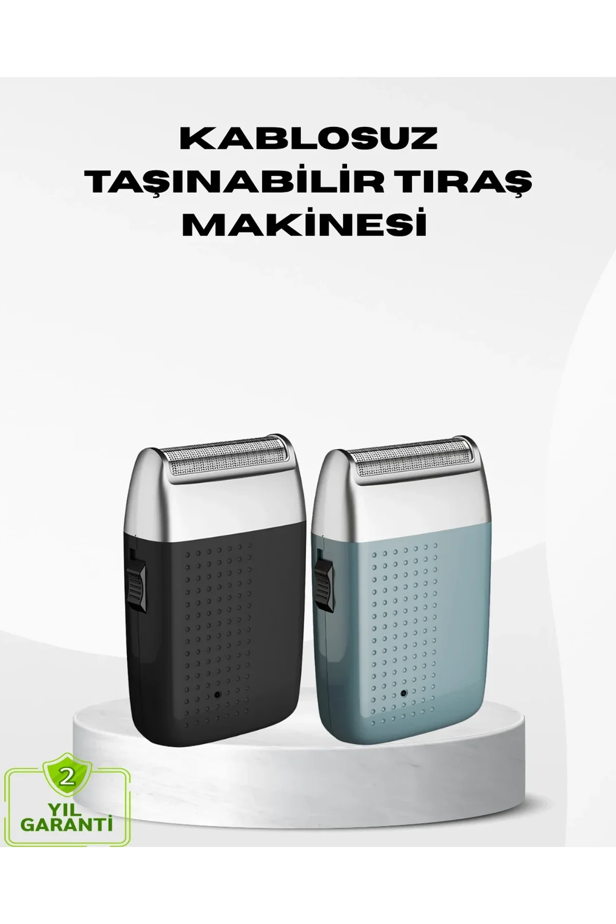 Kablosuz Şarjlı Sakal Tıraş Makinesi – Kuru Kullanım, Uzun Pil Ömrü - Just Cheap Store Görsel 2
