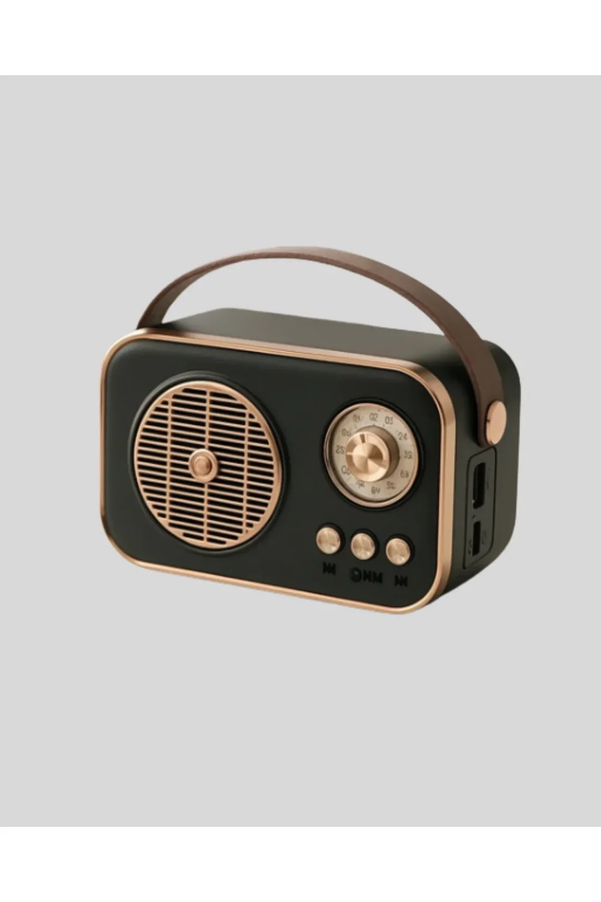 Klasik Retro Radyo – Bluetooth Destekli, Fm Özellikli Şarjlı Hoparlör - Just Cheap Store Görsel 5