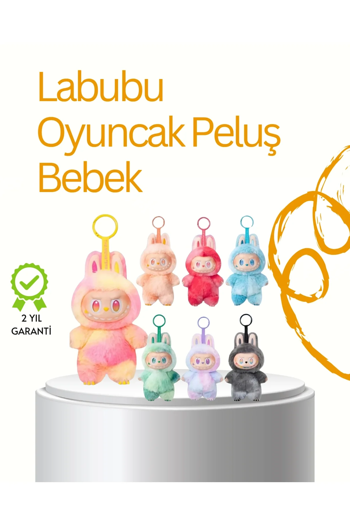 Kutu Paketli Labubu Oyuncak – Renk Gönderim