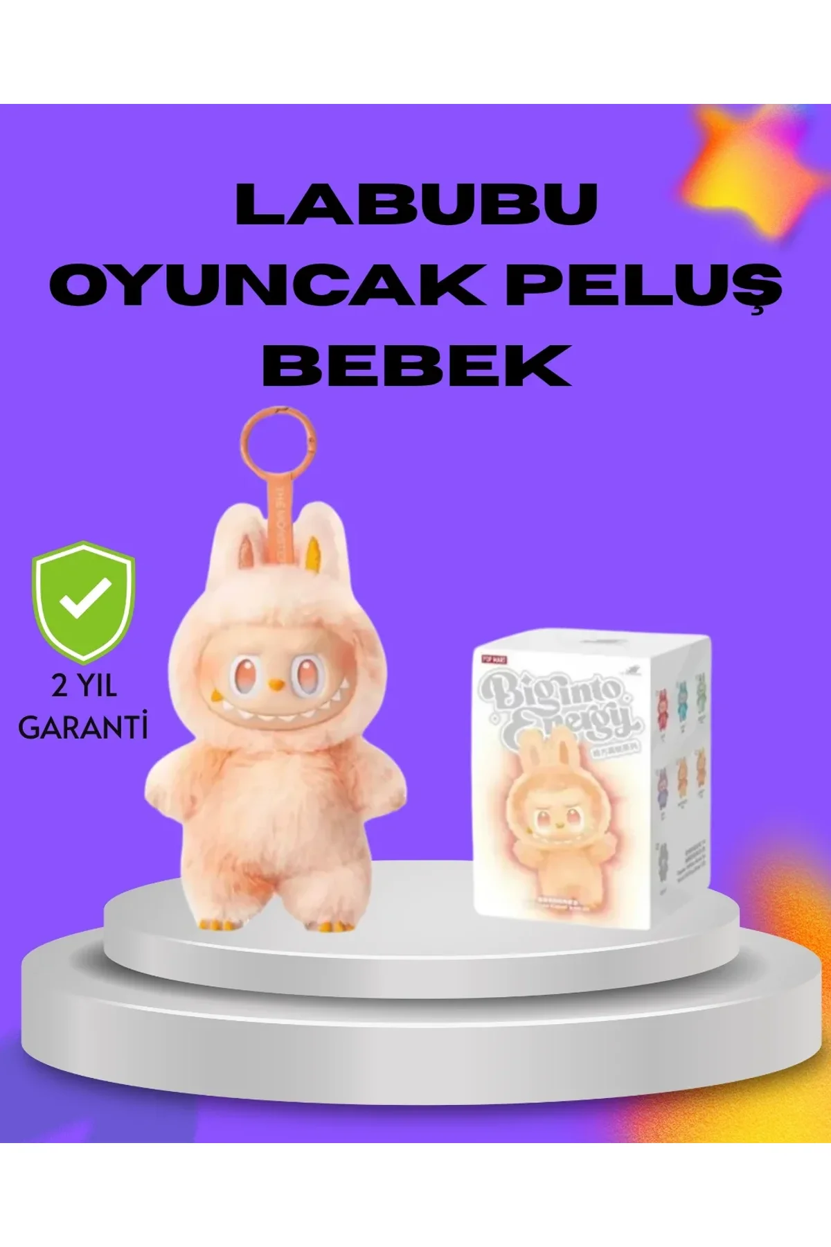 Koleksiyonluk Labubu Figür – Kaliteli Peluş Malzeme Yeni Seri - Just Cheap Store Görsel 2