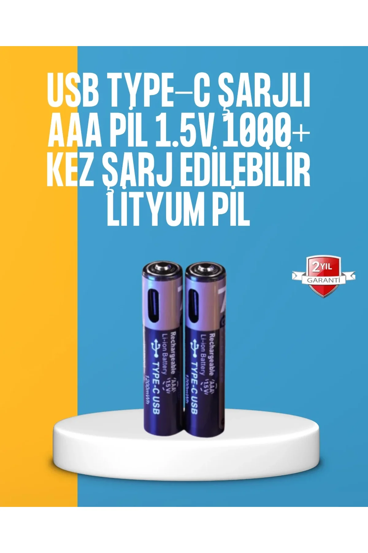 Lityum Aaa Pil – Düşük Enerji Tüketen Cihazlar İçin Maksimum Dayanıklılık - Just Cheap Store Görsel 2