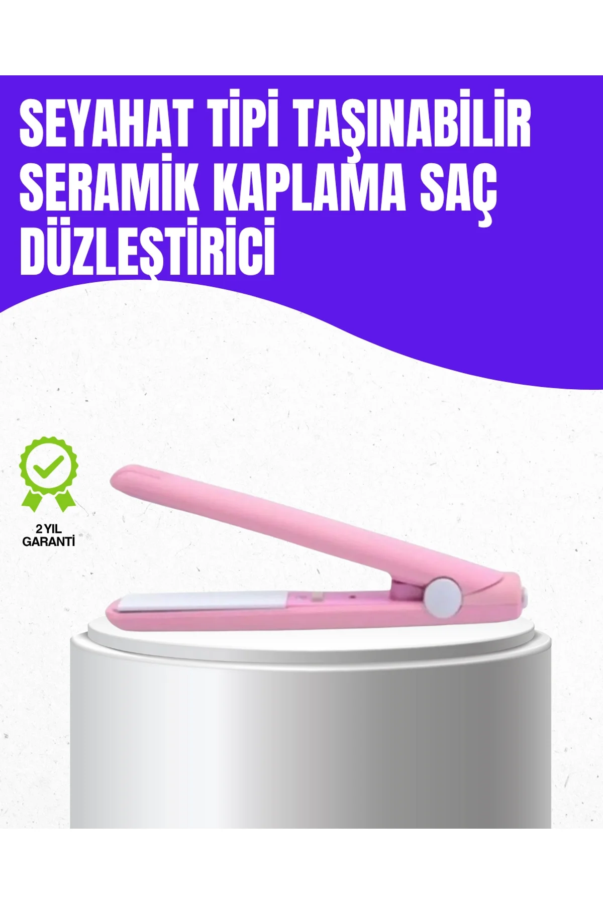 Otomatik Güç Ayarlı, Yaylı Sistemli Kısa Saç Kıvırıcı – Çekmeden Ve Kırmadan Şekillendirme