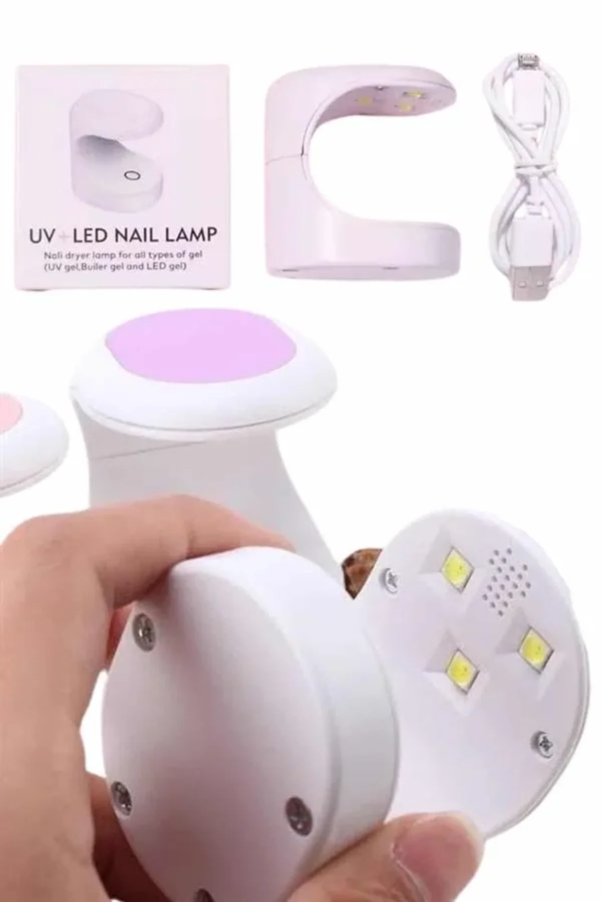 Kalıcı Oje Protez Tırnak Uv Led Kuturucu Oje Jel Tırnak Kurutucu - Just Cheap Store Görsel 4