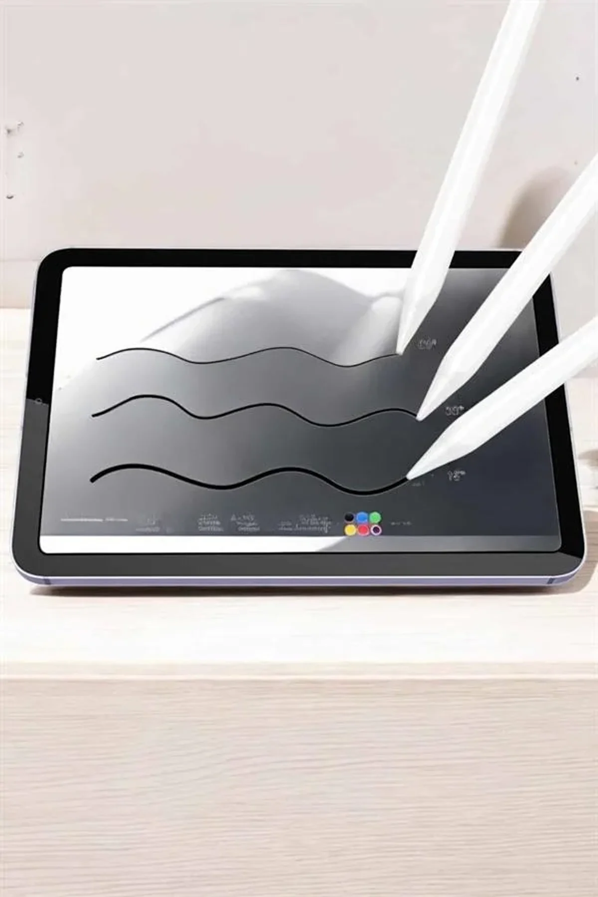 Tablet Kalemi İos Android Windows Uyumlu Yedek Uçlu Universal Çizim Kalemi - Just Cheap Store Görsel 3