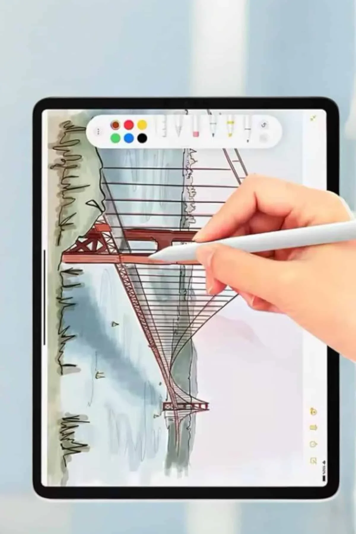 Tablet Kalemi İos Android Windows Uyumlu Yedek Uçlu Universal Çizim Kalemi - Just Cheap Store Görsel 5