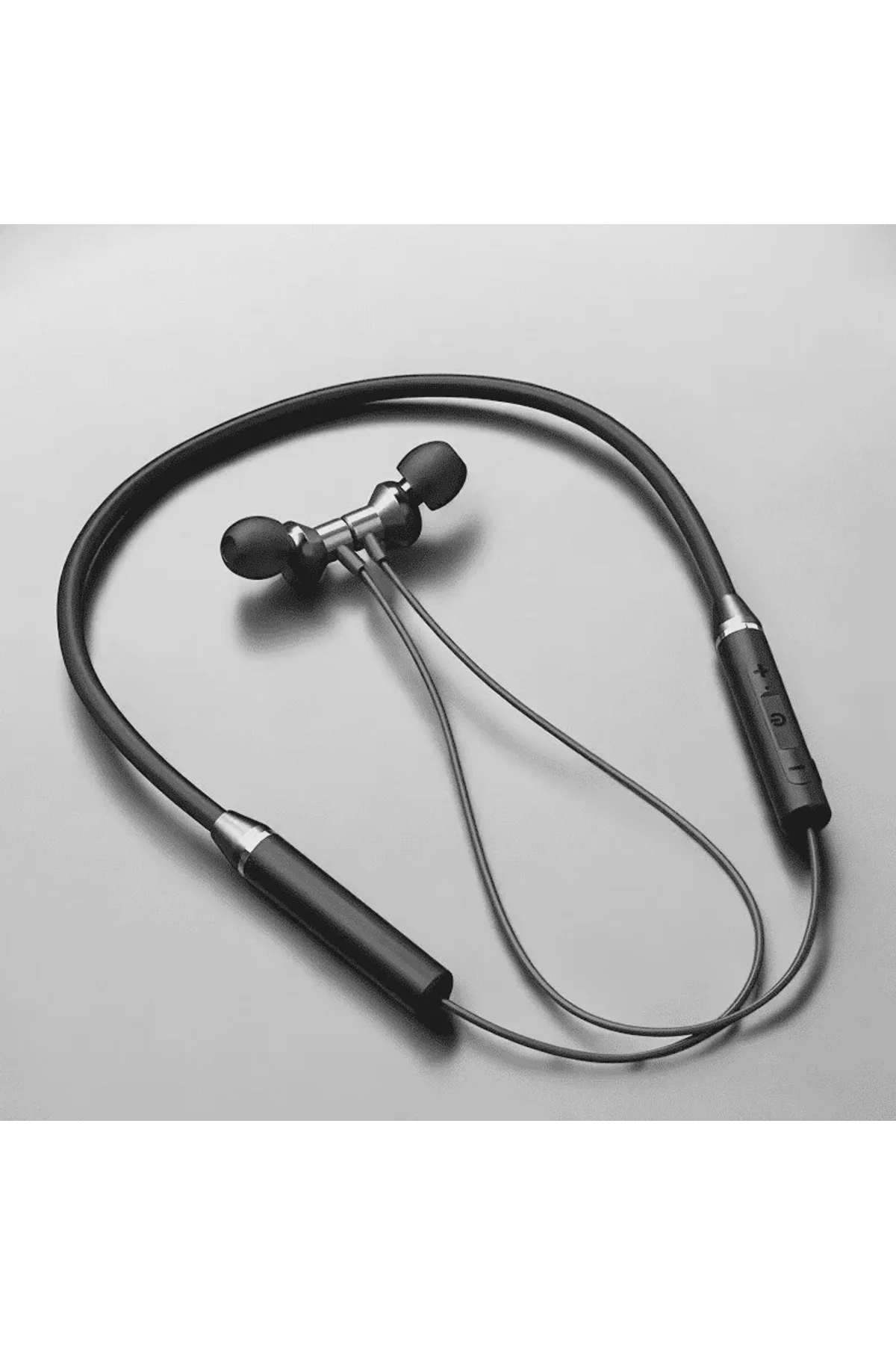 Kablolu Bluetooth Kulaklık Boyun Bantlı Anc Özelliği Yüksek Ses Kaliteli 100 Saat - Just Cheap Store Görsel 5