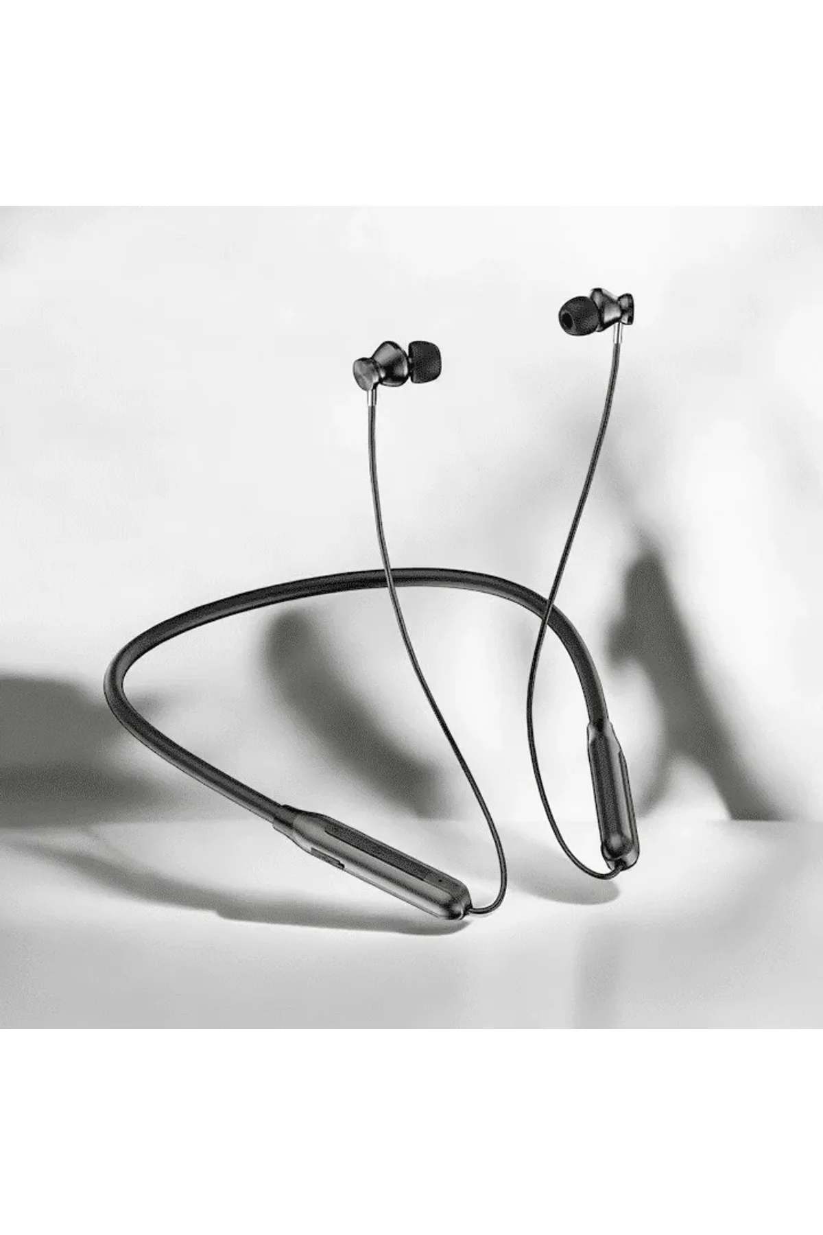 Kablolu Bluetooth Kulaklık Boyun Bantlı Anc Özelliği Yüksek Ses Kaliteli 100 Saat - Just Cheap Store Görsel 4