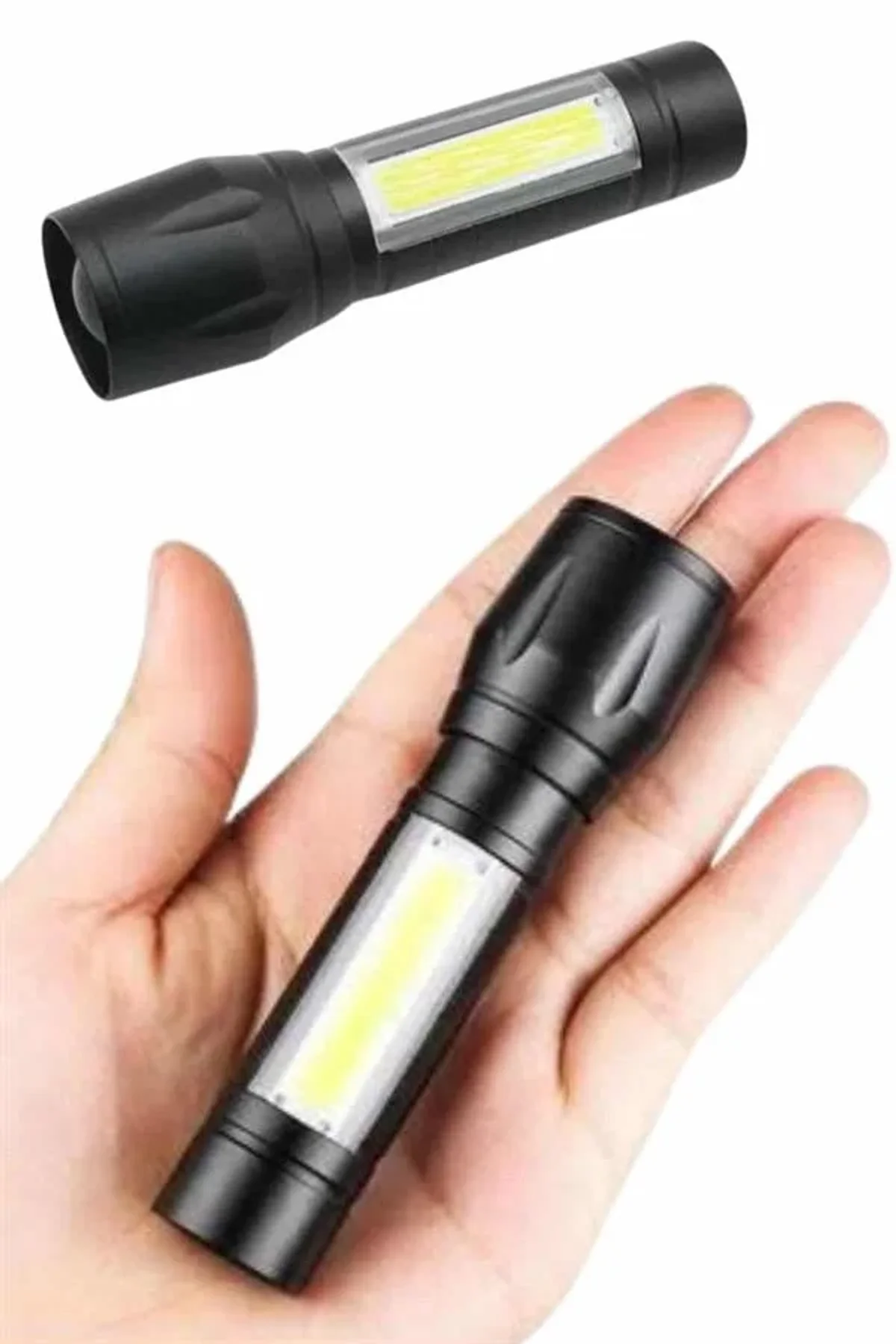 El Feneri Uzun Menzilli Usb Şarj Edilebilir Kamp Lambası - Just Cheap Store Görsel 2