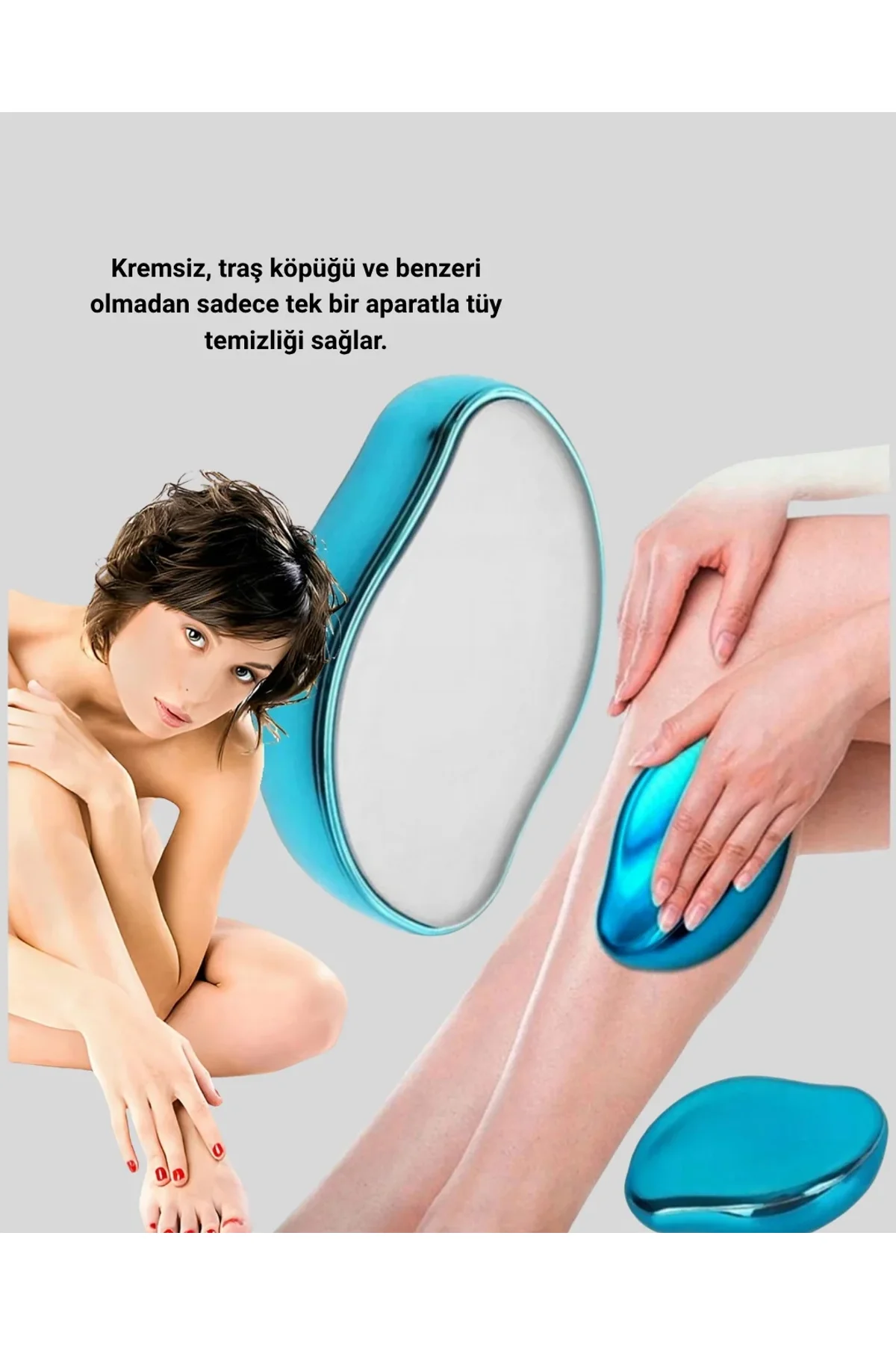 Kristal Epilatör Tüy Alma Aparatı Topuk Ve Ölü Deri İçin Uygun - Just Cheap Store Görsel 4