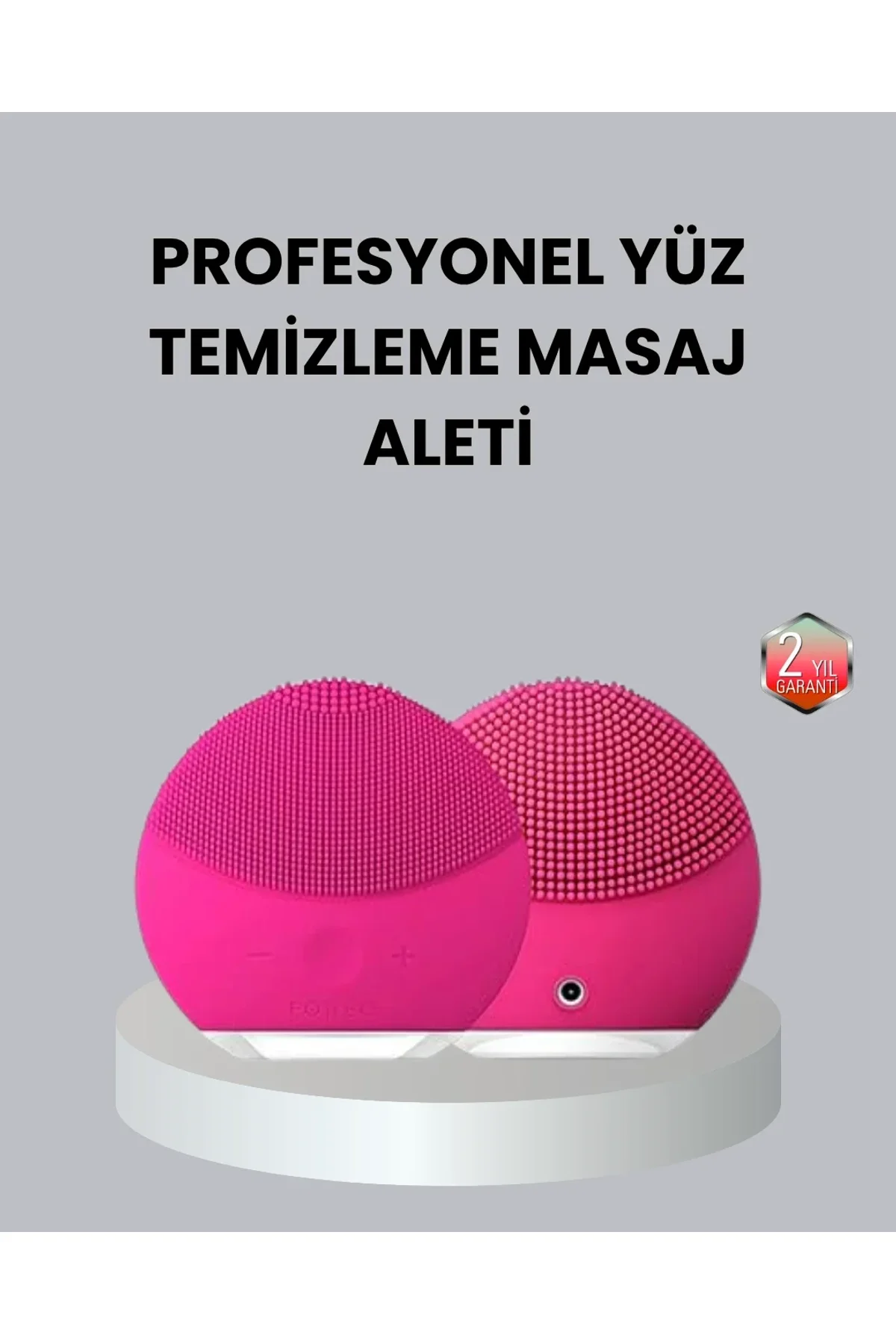 3 Fonksiyonlu Yüz Temizleme Ve Masaj Cihazı – Su Geçirmez, Şarjlı, Ölü Deri Temizleyici Ve Cilt Yeni - Just Cheap Store Görsel 2