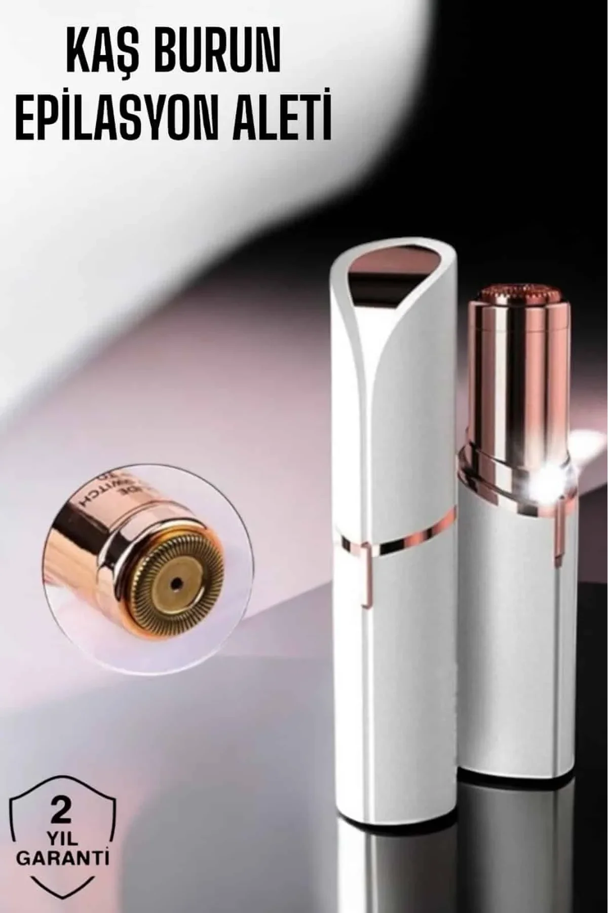 Taşınabilir Ve Şık Yüz Kaş Epilatörü Hassas Ciltlere Özel - Just Cheap Store Görsel 2