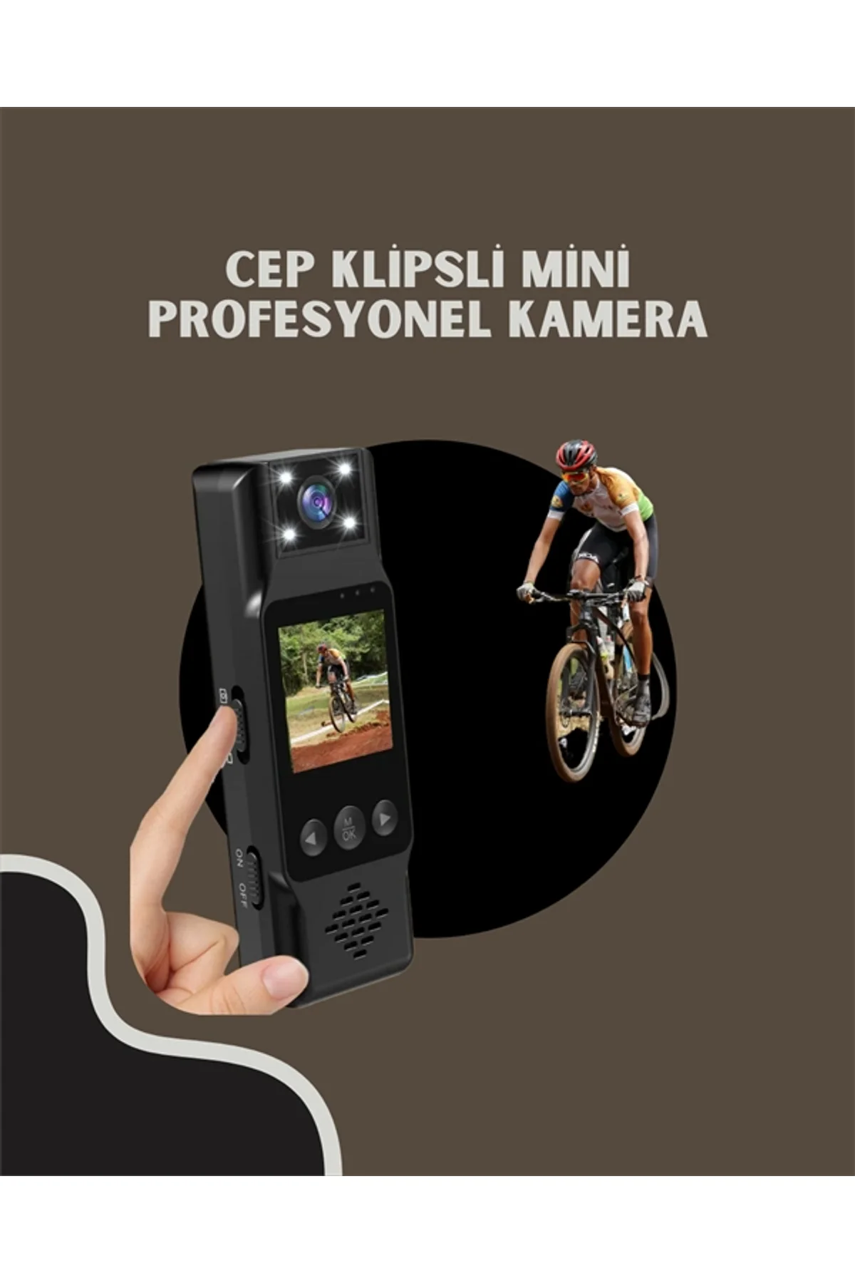 Wifi Özellikli Taşınabilir Kamera – 1.3” Tft Ekran, 3mp Fotoğraf, 128gb Kart Desteği